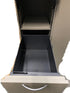 Steelcase Right Side Closet Grey Cabinet With Drawers