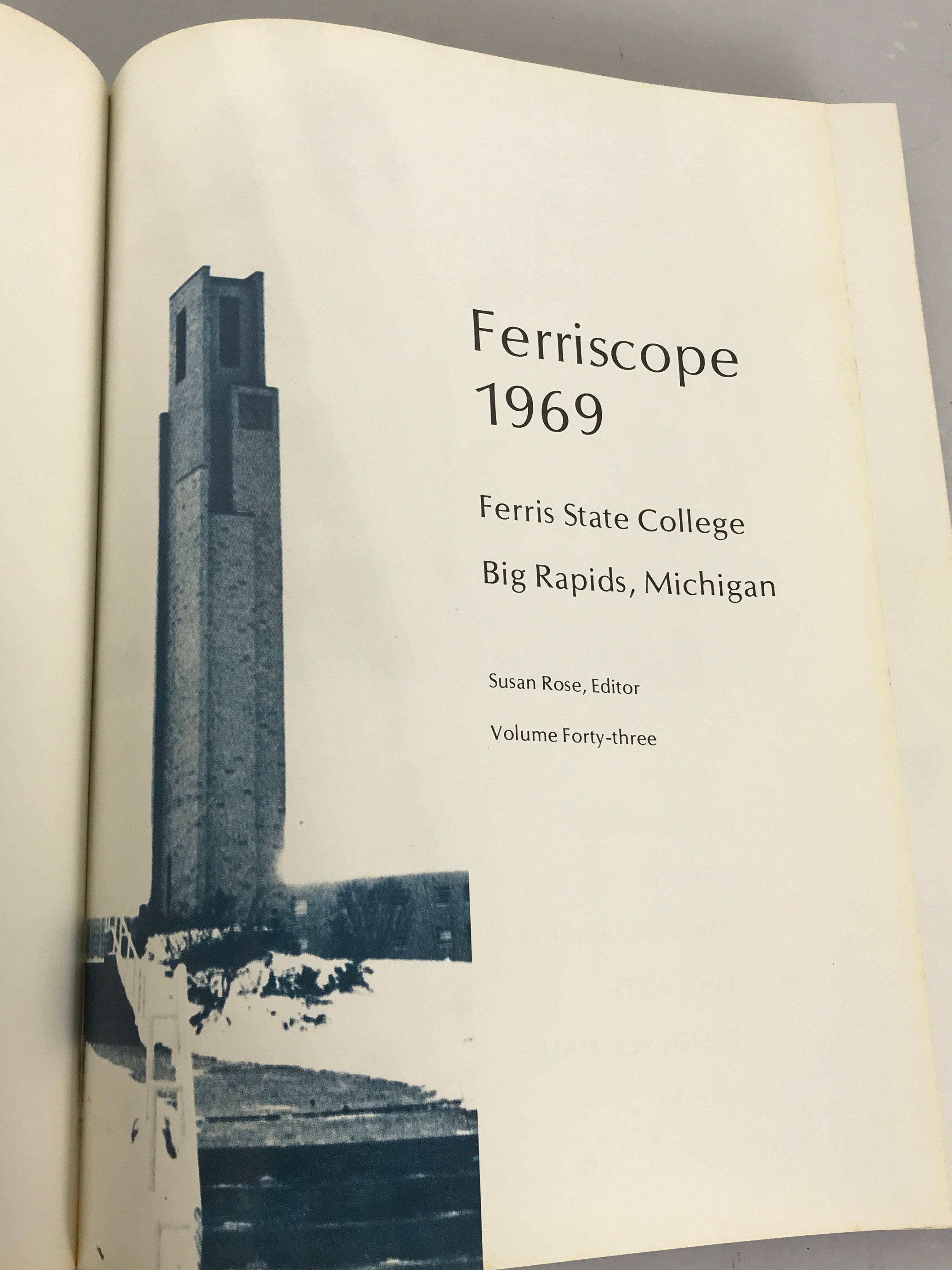 1969 Ferris State College Yearbook (Ferris State University) Big Rapids MI HC