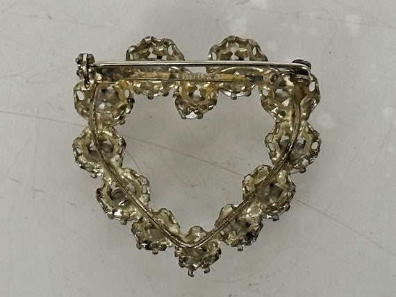 Vintage Austrian Open Heart Pin