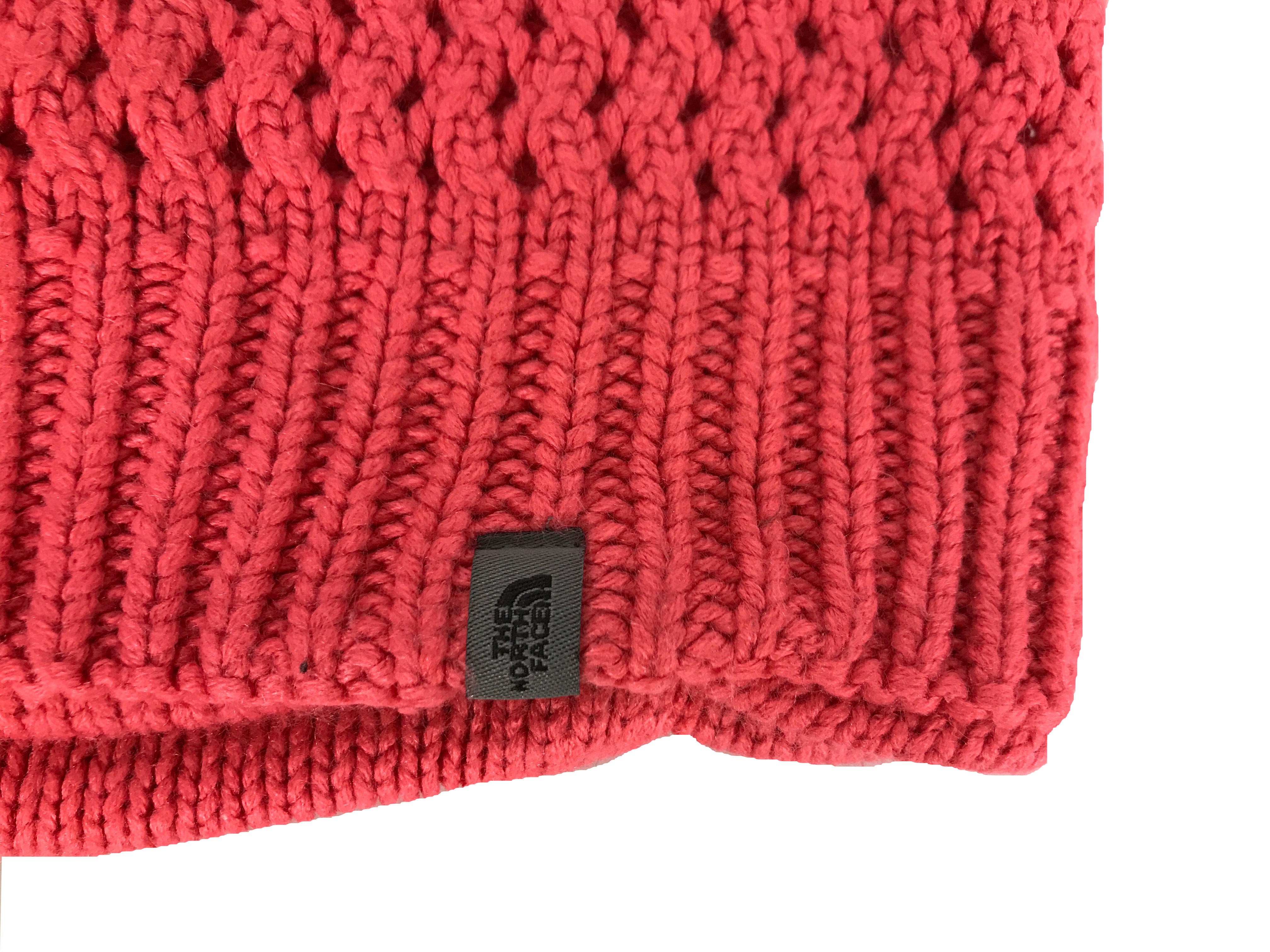 The North Face Pink Knit Beanie Hat