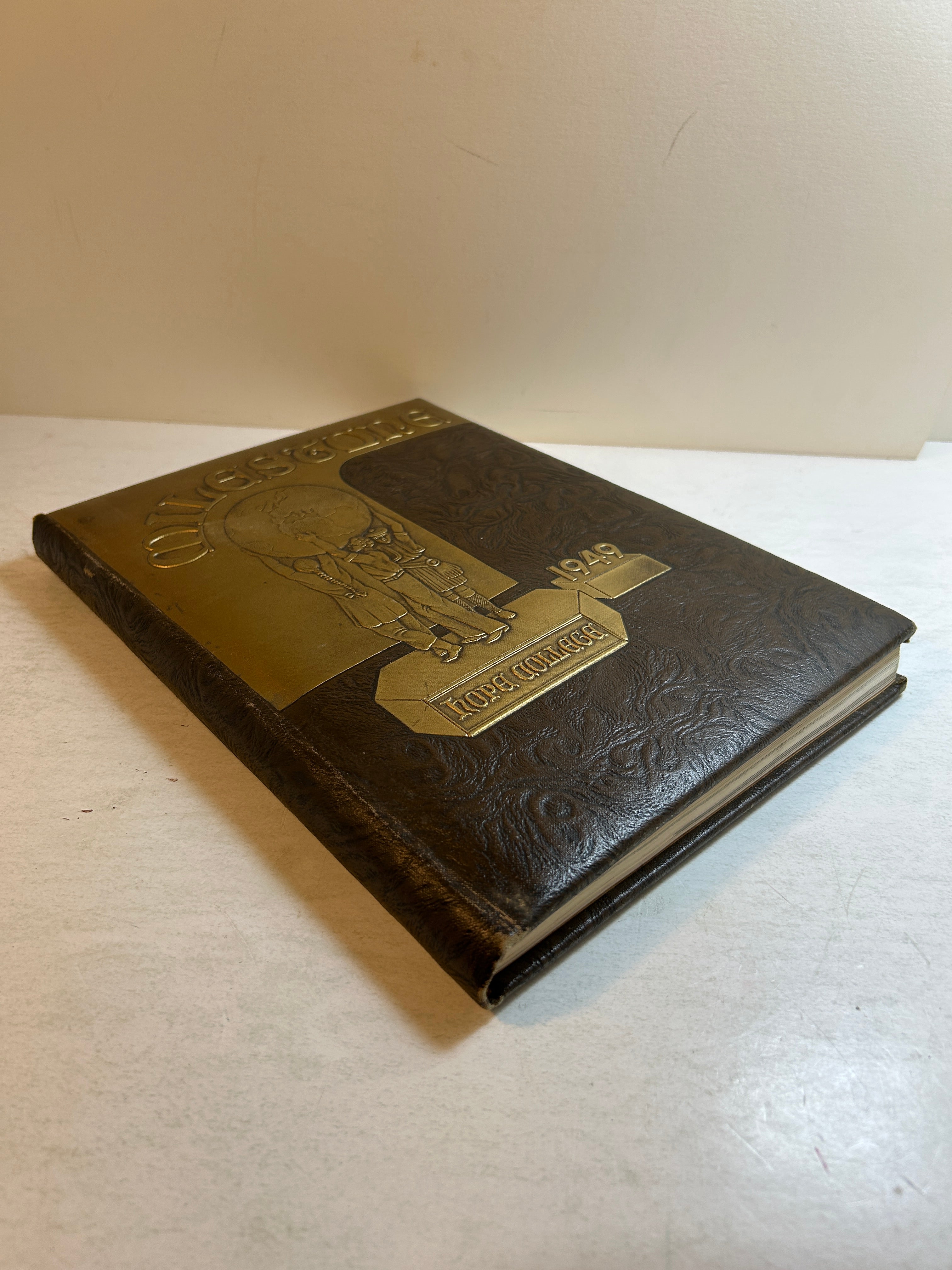 1949 "Milestone" Hope College Yearbook Holland, MI HC