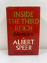 Inside the Third Reich Memoirs by Speer 1970 HCDJ