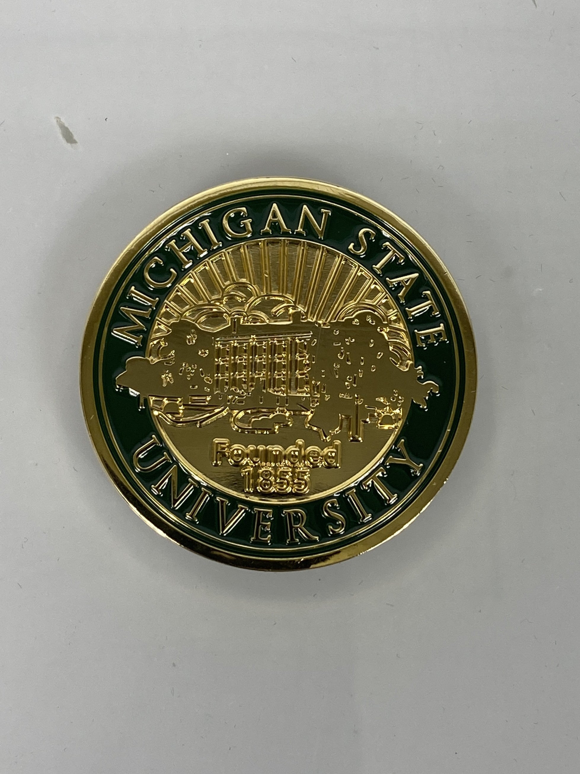 MSU Seal Metal Coin