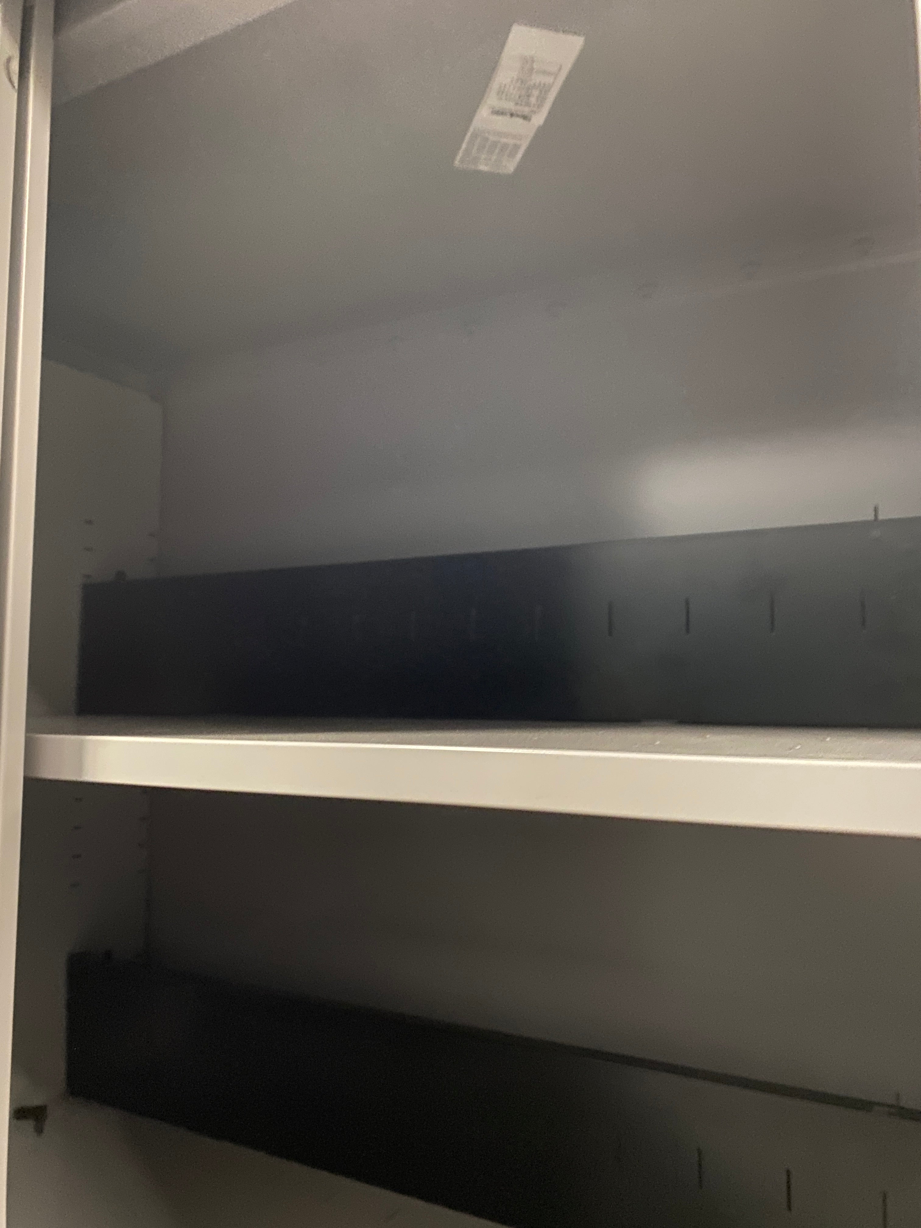 Steelcase Sliding Door Cabinet With Drawers