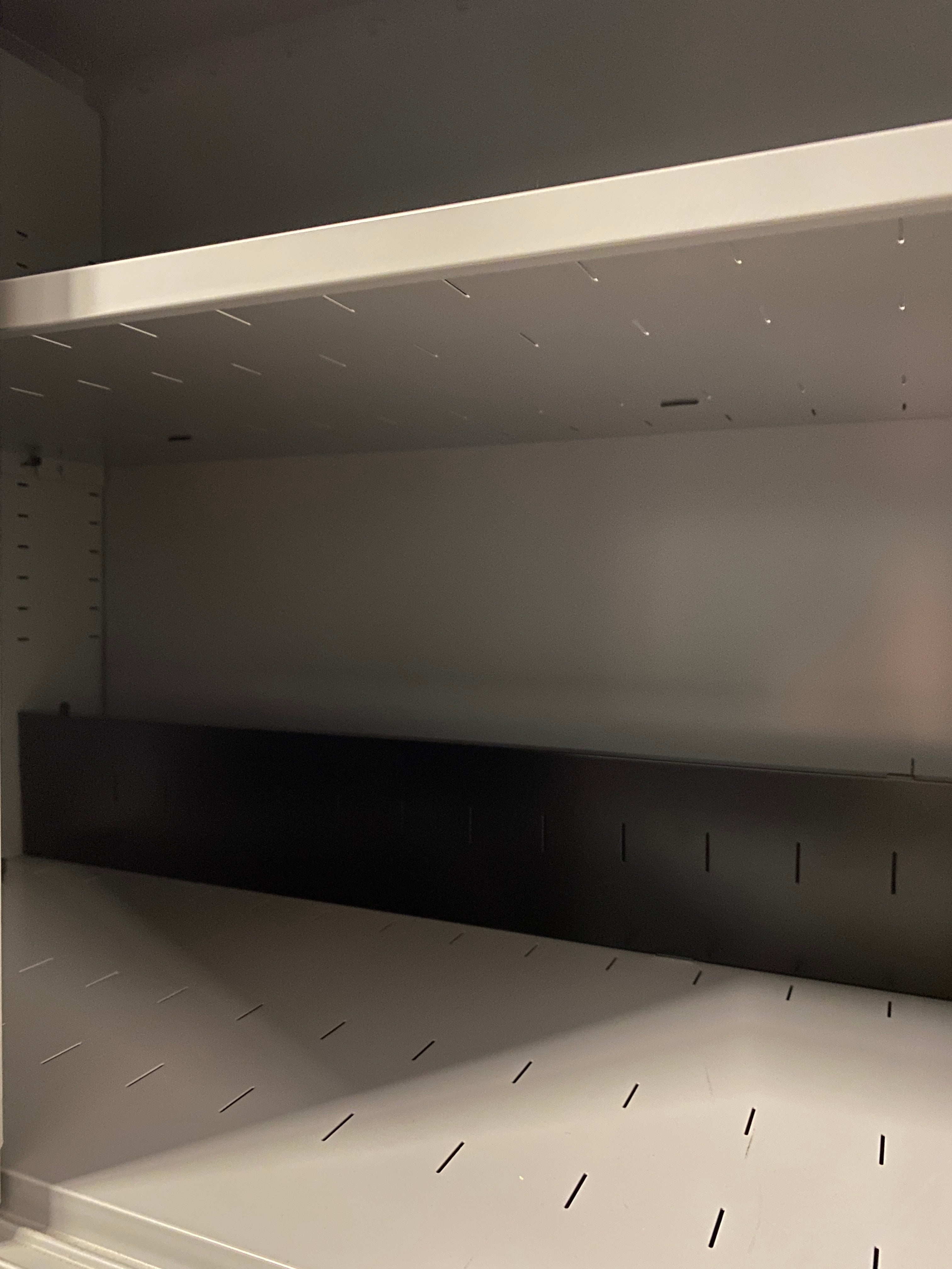 Steelcase Sliding Door Cabinet With Drawers