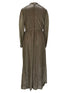Vintage Saks Fifth Avenue Bronze Shimmery Evening Gown Women's Size Unknown