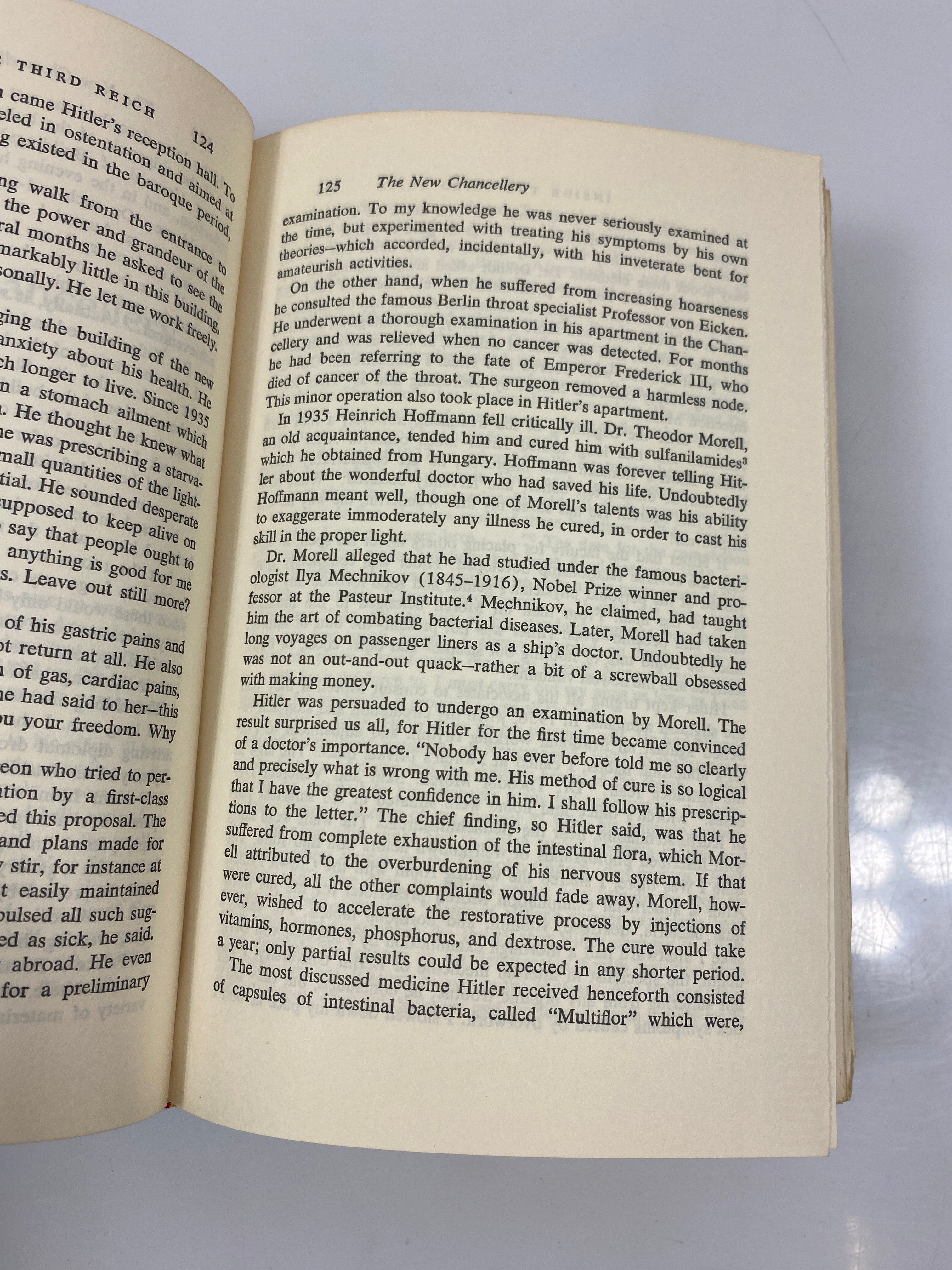 Inside the Third Reich Memoirs by Speer 1970 HCDJ