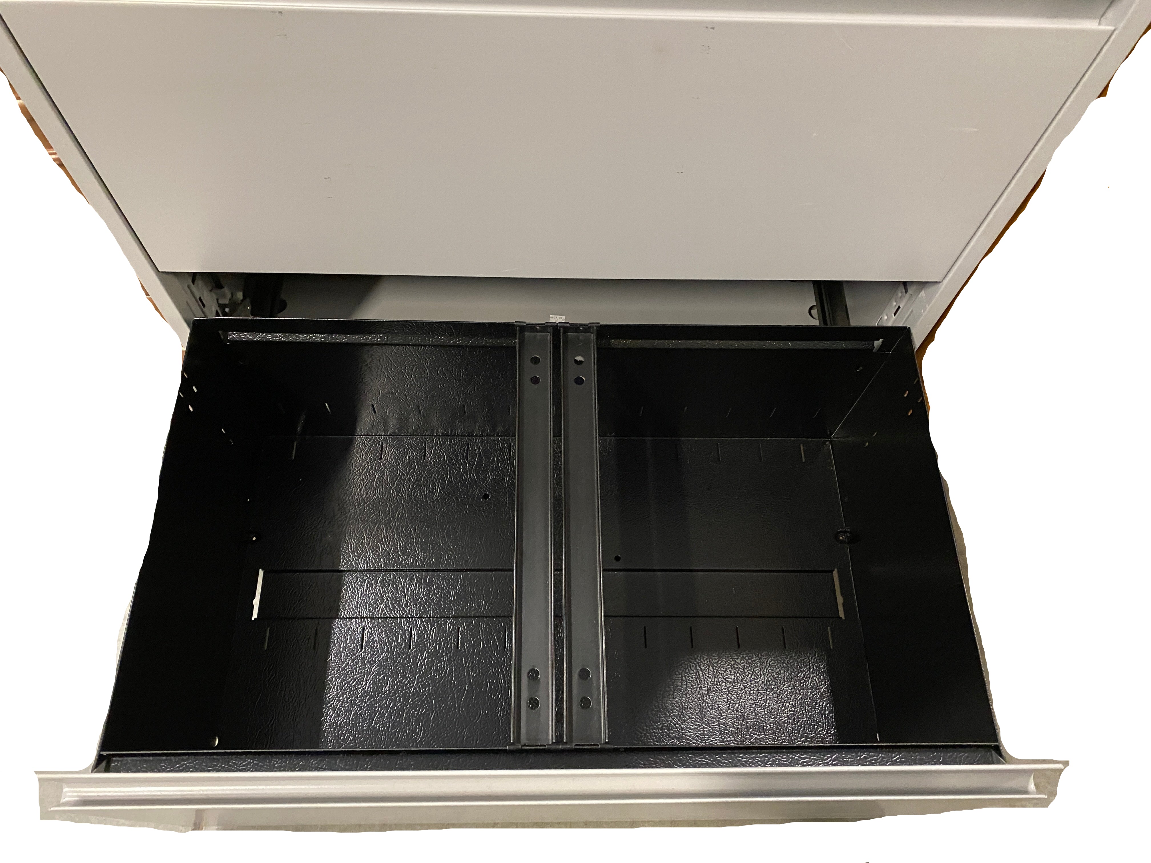 Steelcase Sliding Door Cabinet With Drawers