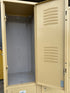 8 Cream Metal Locker Set