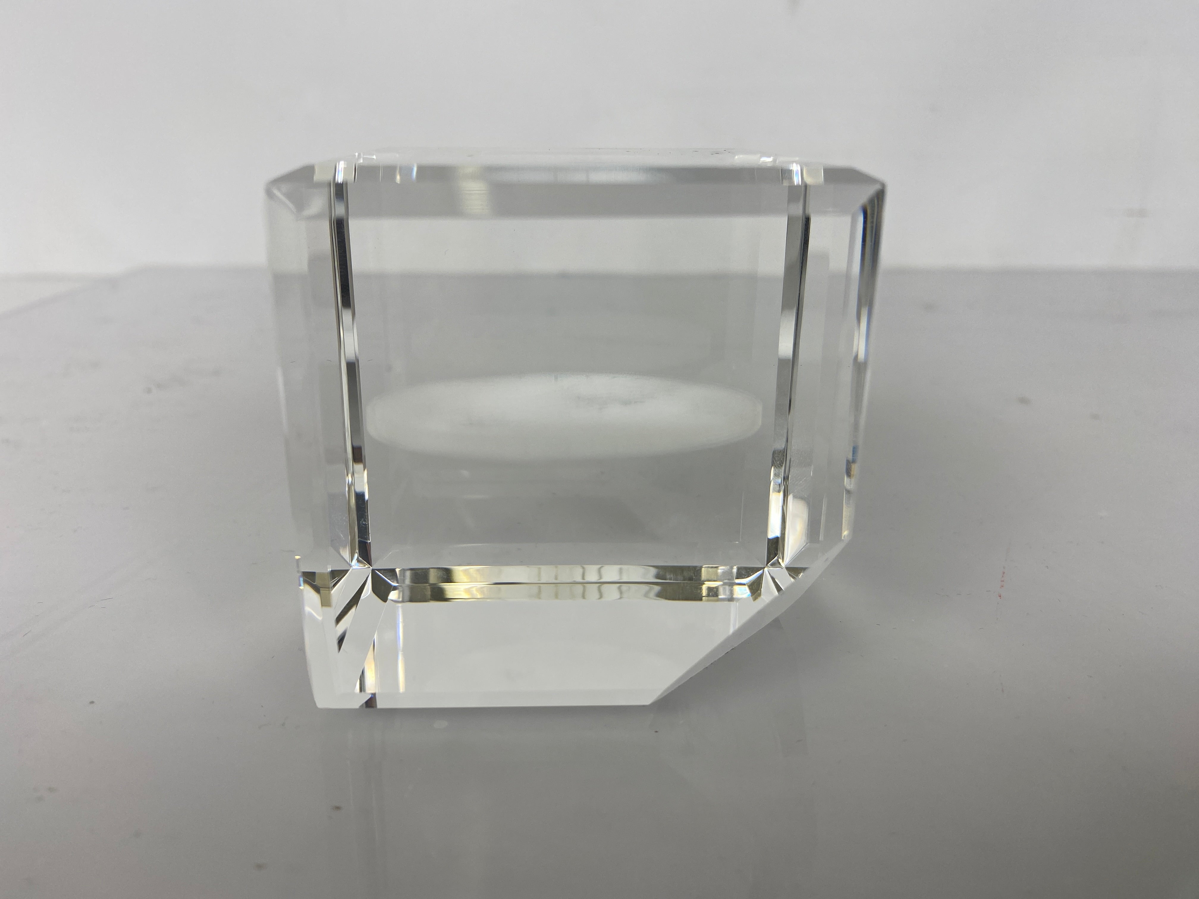 MSU Crystal Paperweight #4