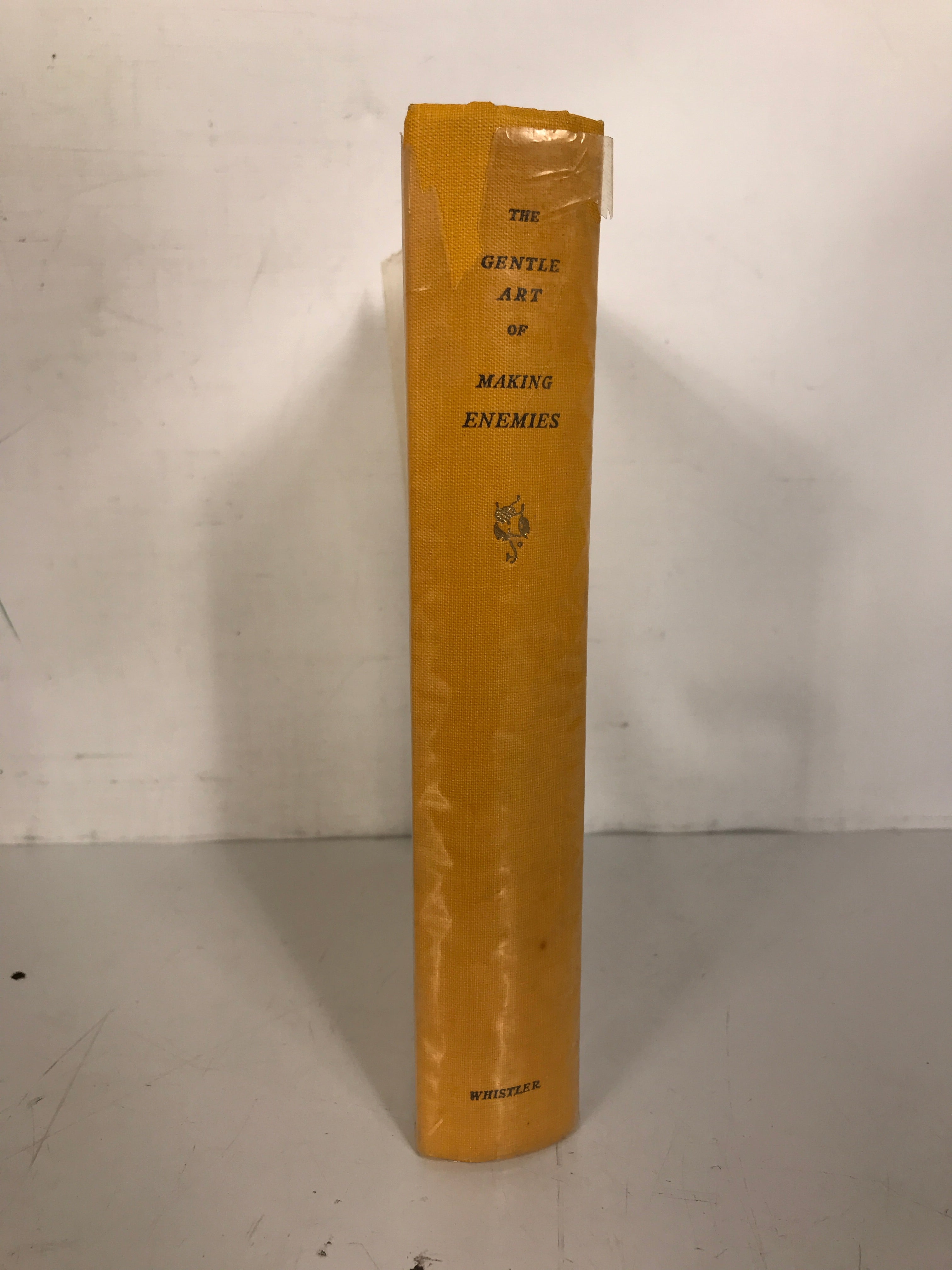 The Gentle Art of Making Enemies Whistler 1953 Vintage HC