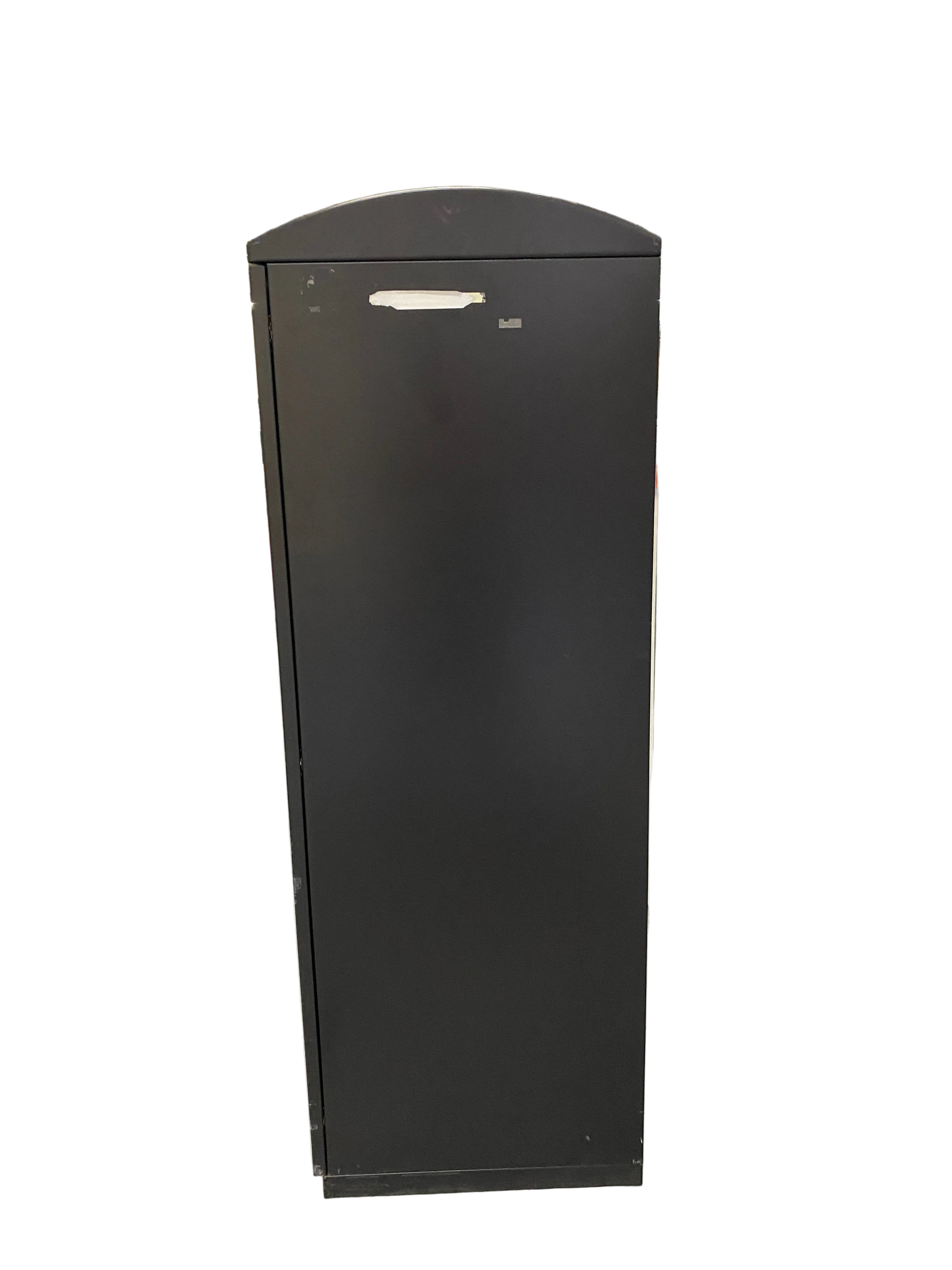 Haworth Office Closet Black Cabinet With Drawers & Shelves