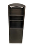 Haworth Office Closet Black Cabinet With Drawers & Shelves