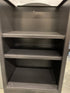 Haworth Office Closet Black Cabinet With Drawers & Shelves