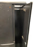 Haworth Office Closet Black Cabinet With Drawers & Shelves
