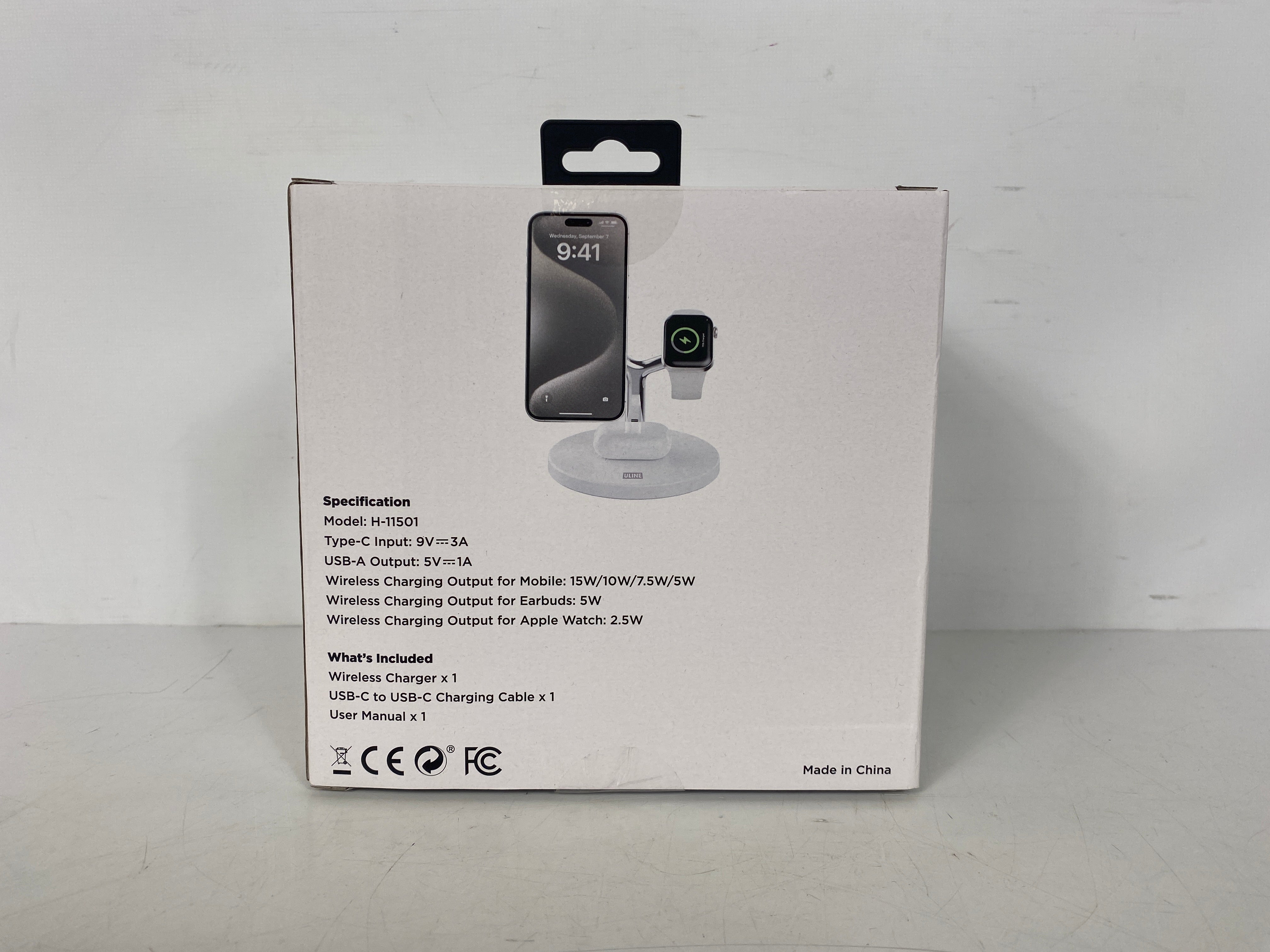 3-in-1 Wireless Charger H-11501 *New*