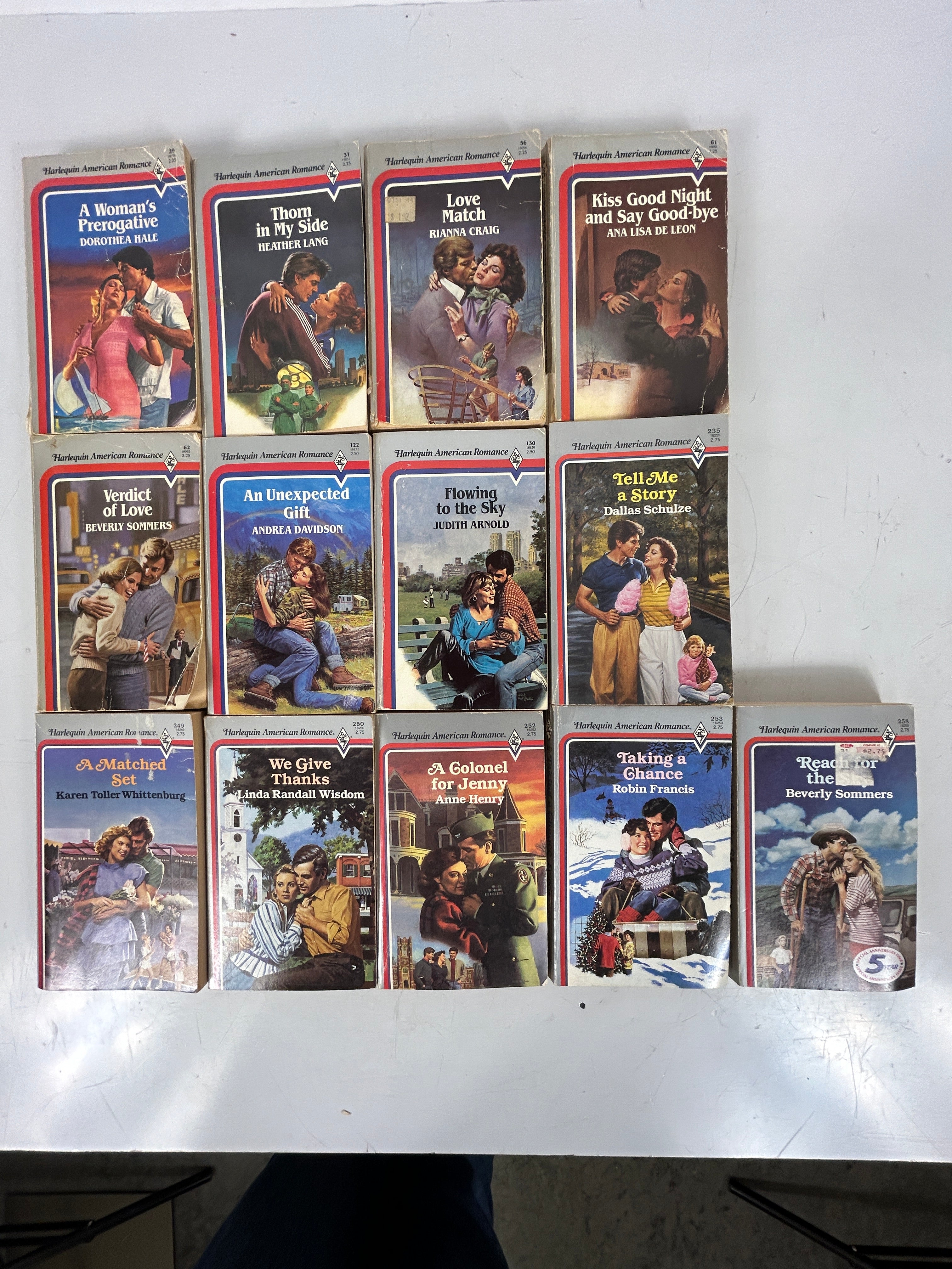 Lot of 13 Harlequin American Romance Novels SC