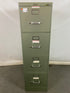 Steelcase Dark Green 4-Drawer Metal Filing Cabinet