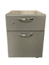 Steelcase Grey 2 Drawer File Cabinet On Wheels