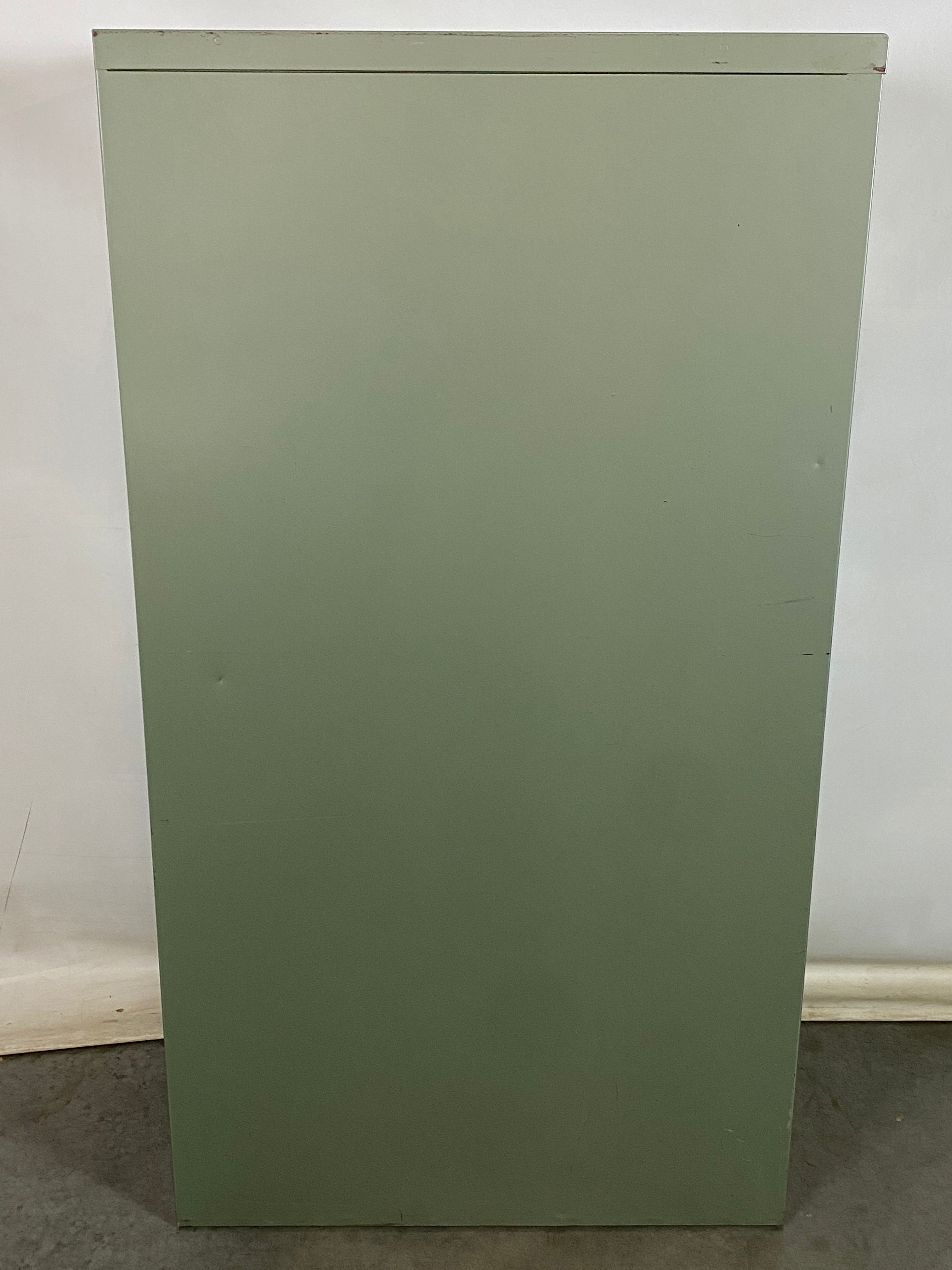 Steelcase Dark Green 4-Drawer Metal Filing Cabinet