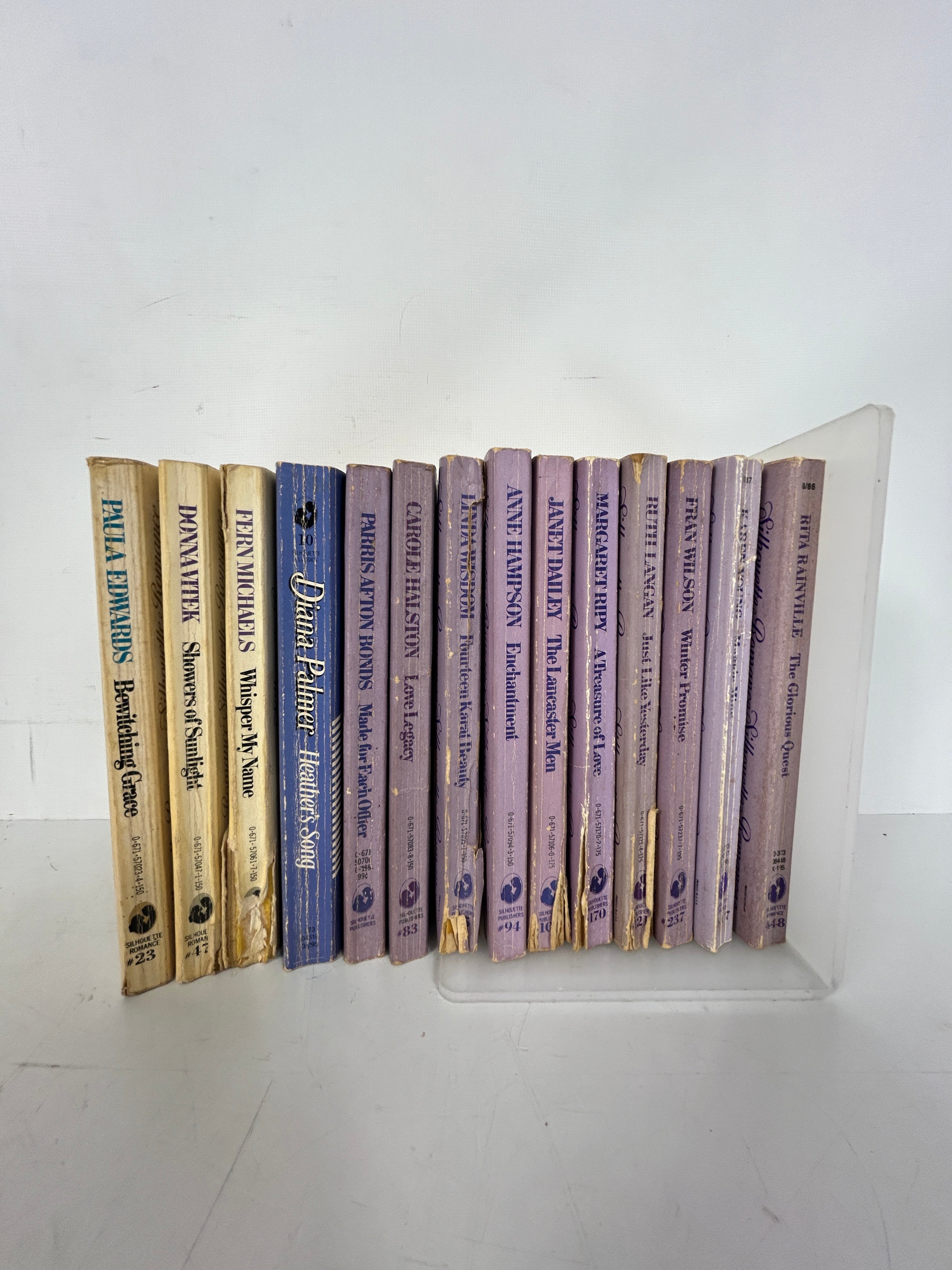 Lot of 14 Silhouette Romance Novels SC