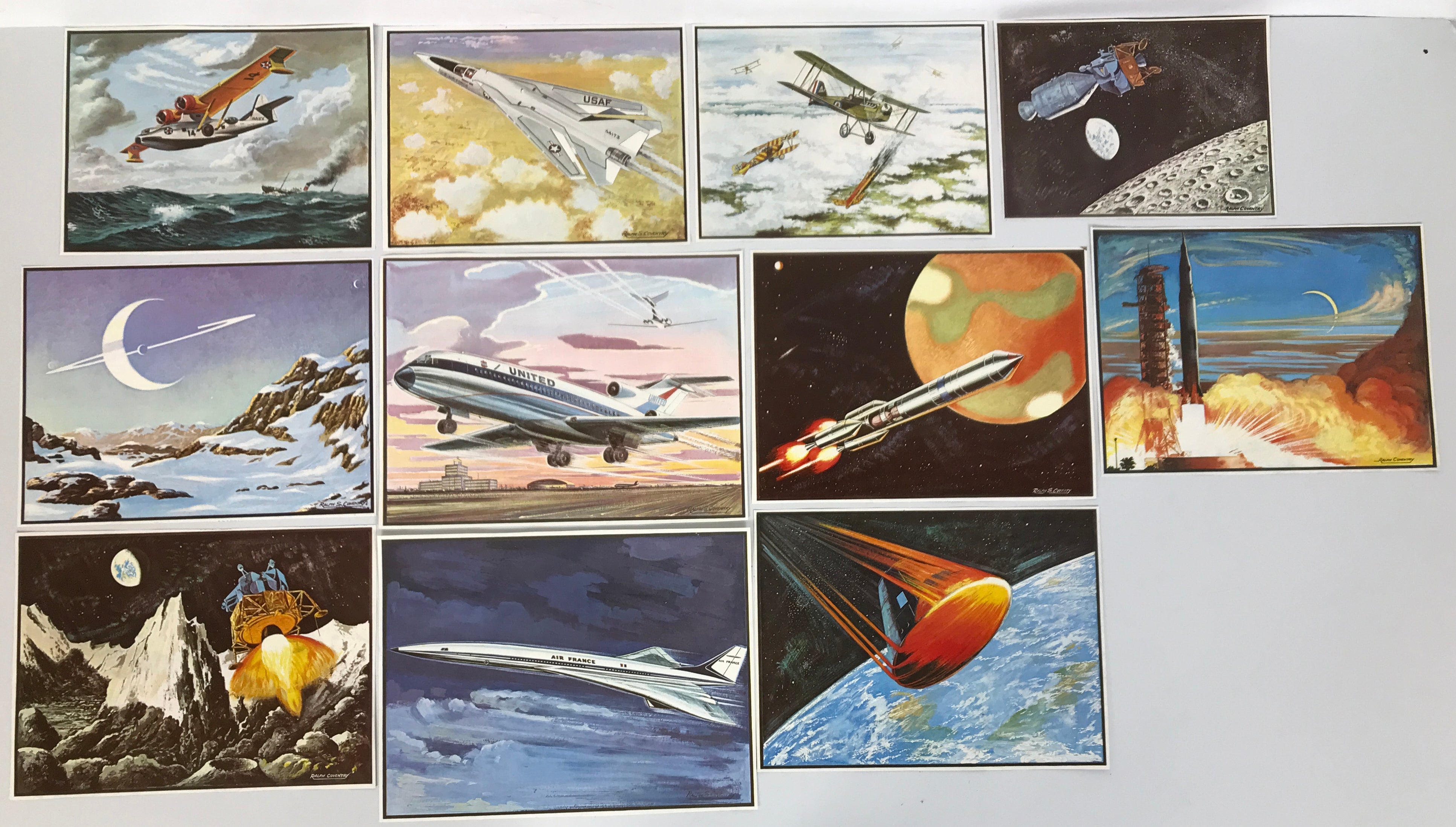 Aircraft and Spaceship Prints