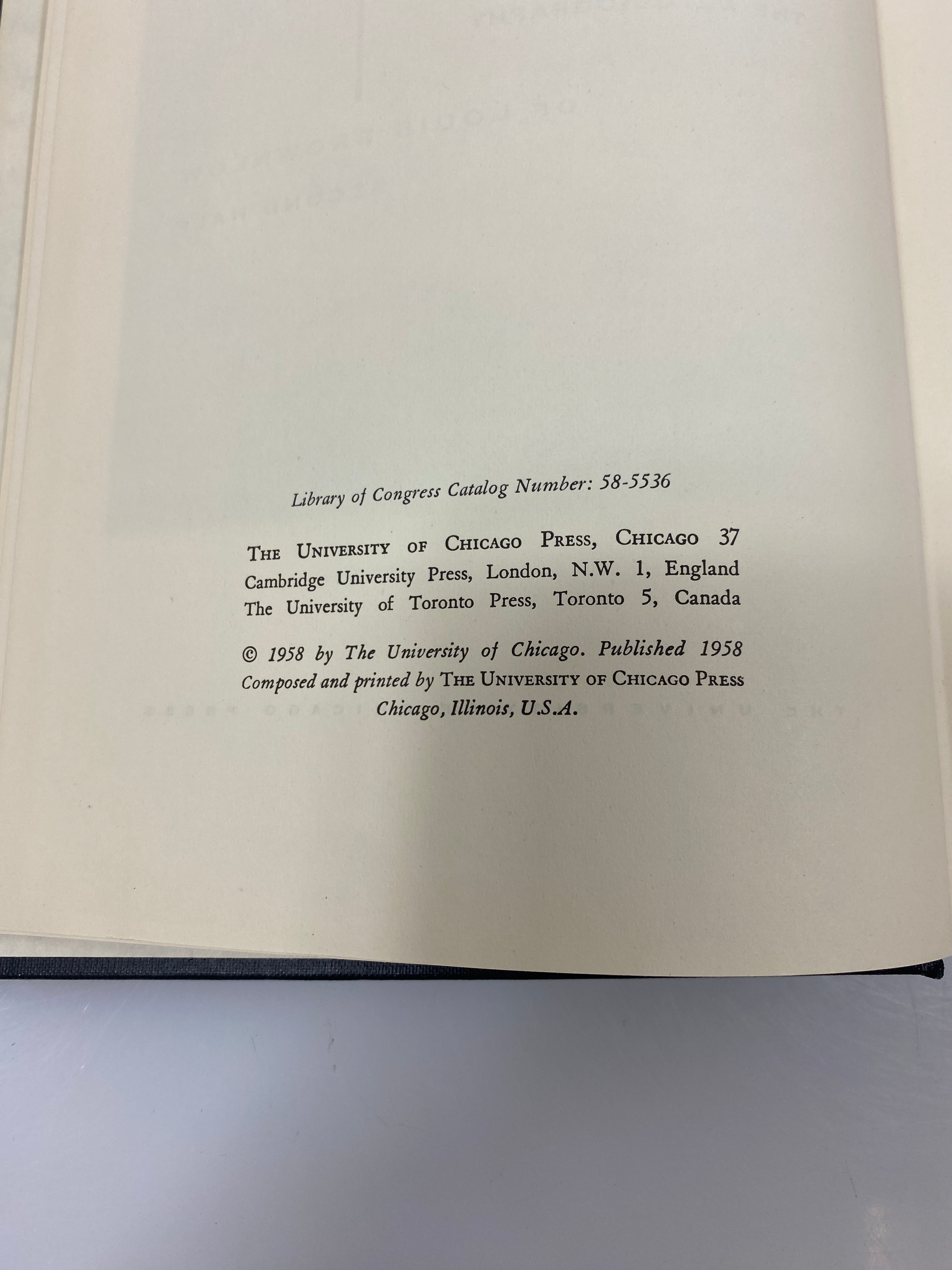 Set of 2: The Autobiography of Louis Brownlow Half 1 & 2 1955-58 HC