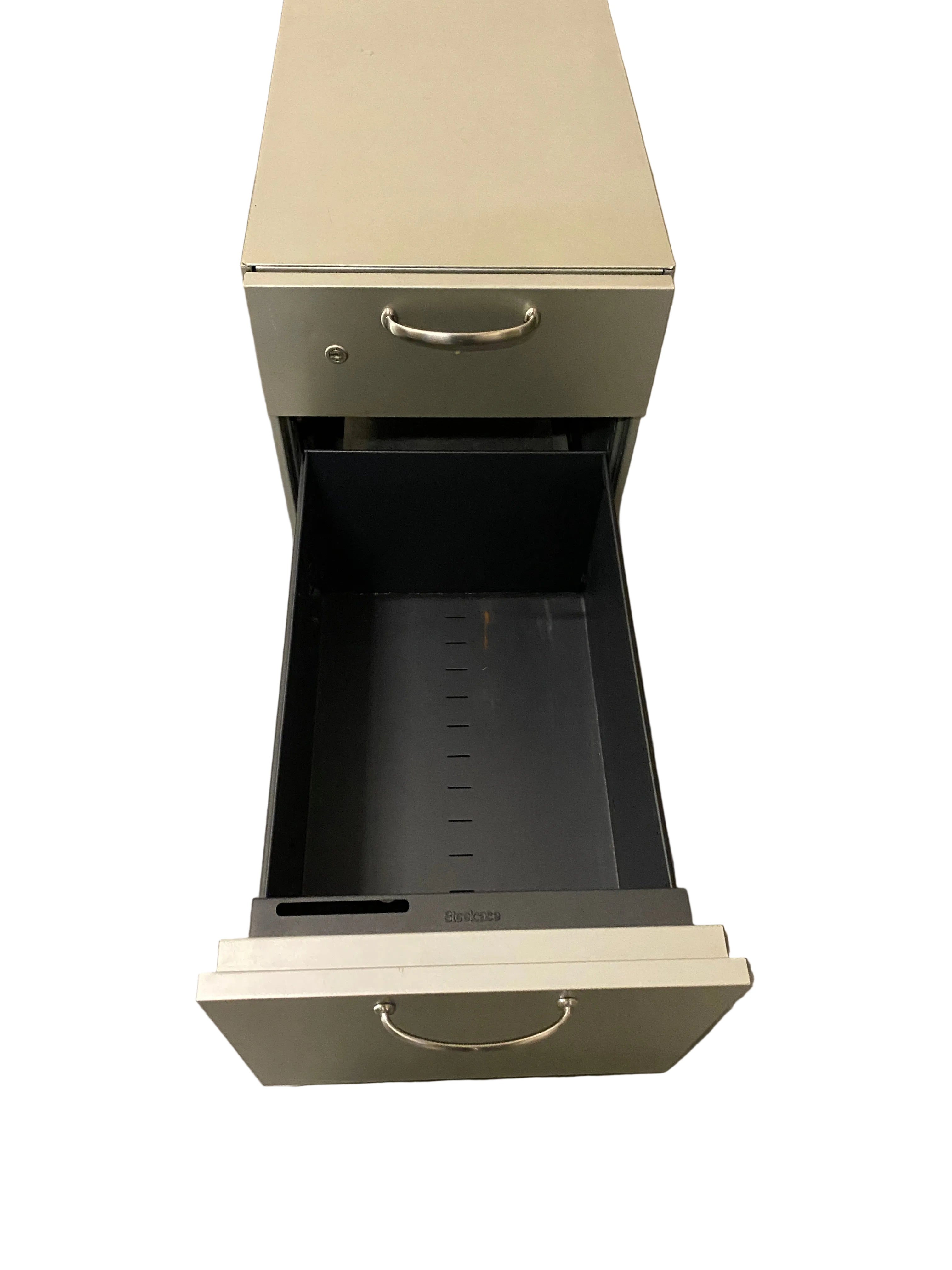 Steelcase Grey 2 Drawer File Cabinet On Wheels