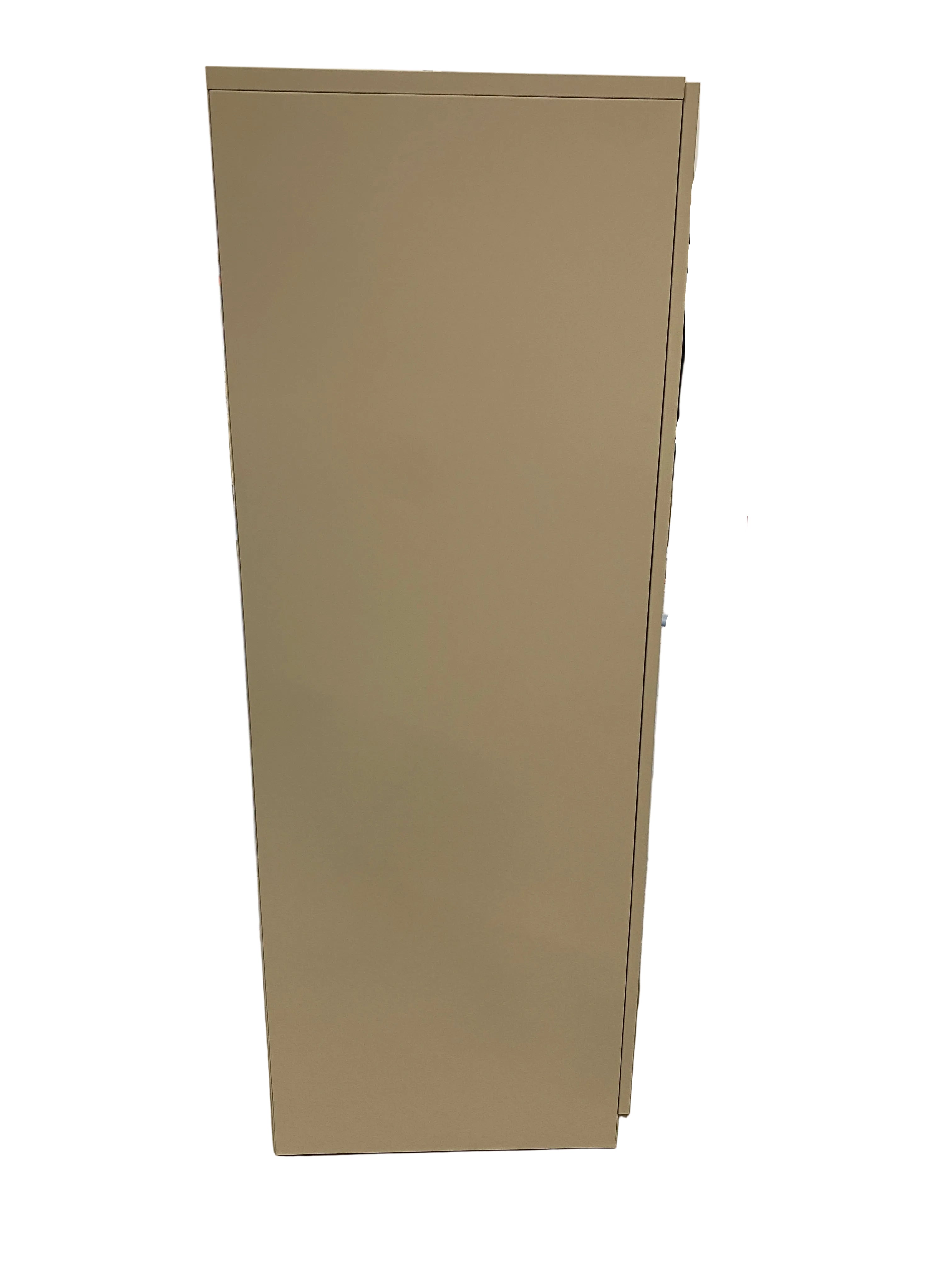 Steelcase Left Side Closet Tan Cabinet With Drawers
