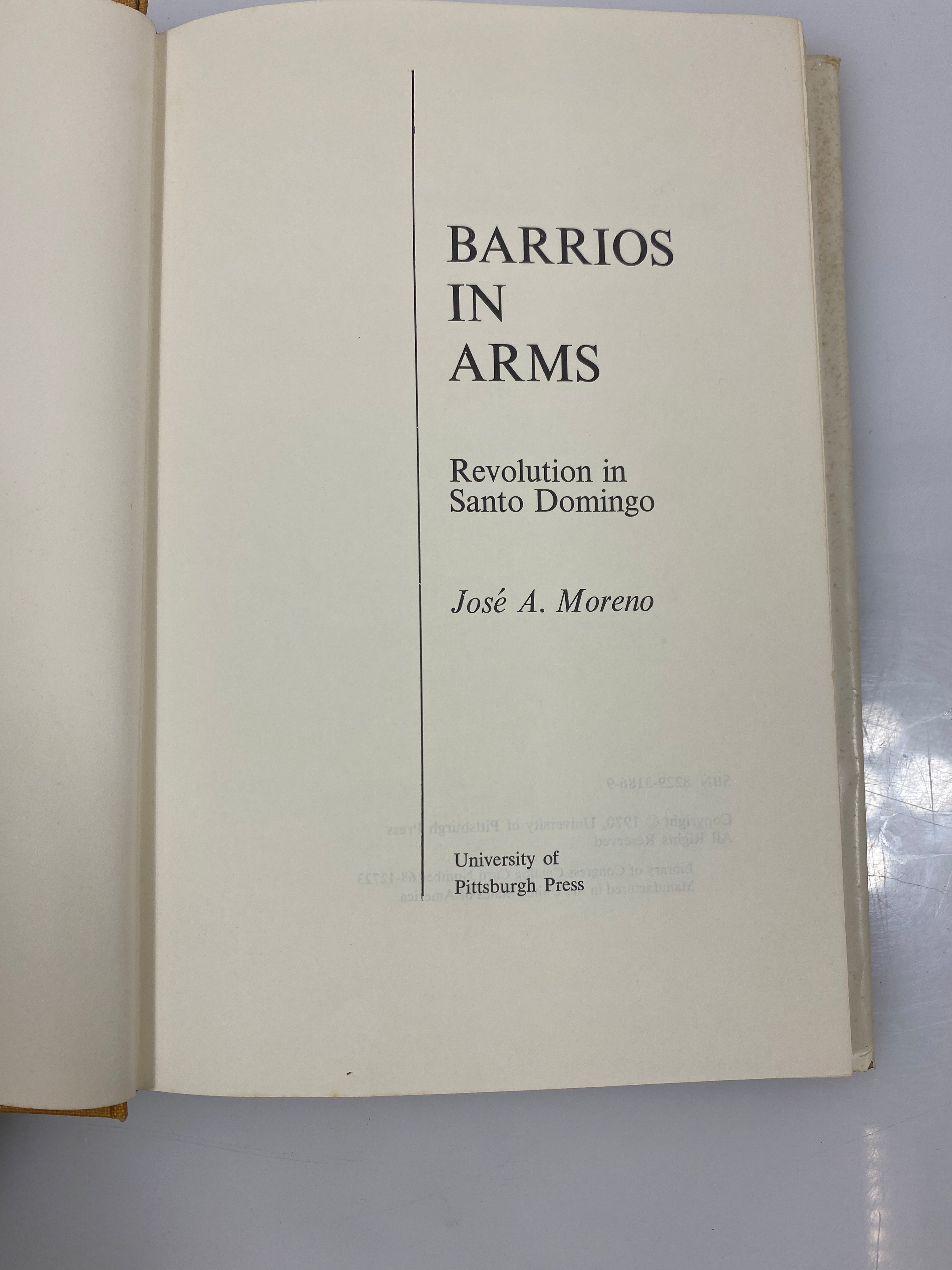 Barrios in Arms by Jose Moreno 1970 HCDJ