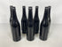 Lot of 7 Vintage Mission Orange and Dry Sparkling Black Glass Bottles