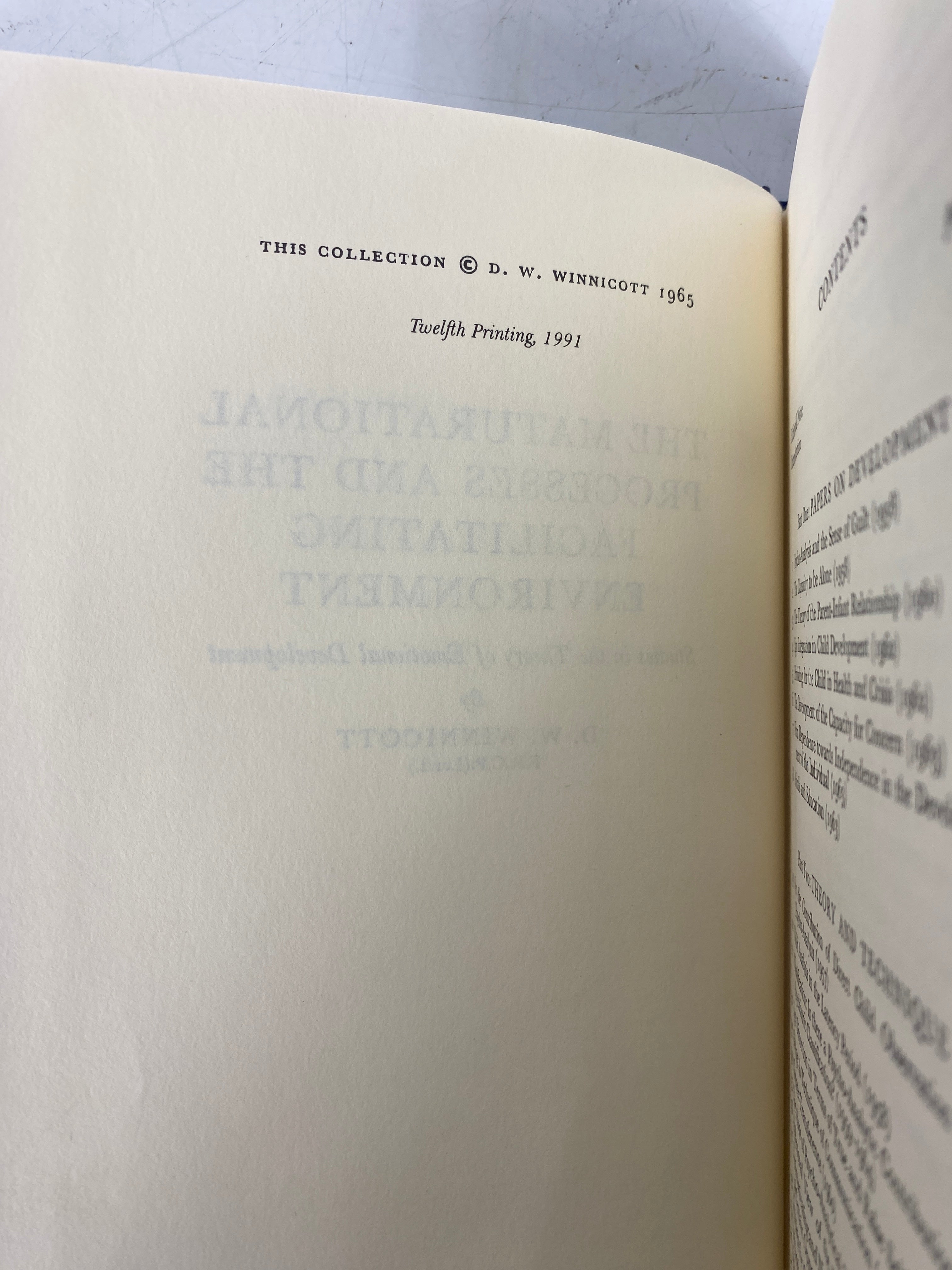 2 Vols: Maturational Processes (Winnicott)/Schizoid Phenomena (Guntrip) HC