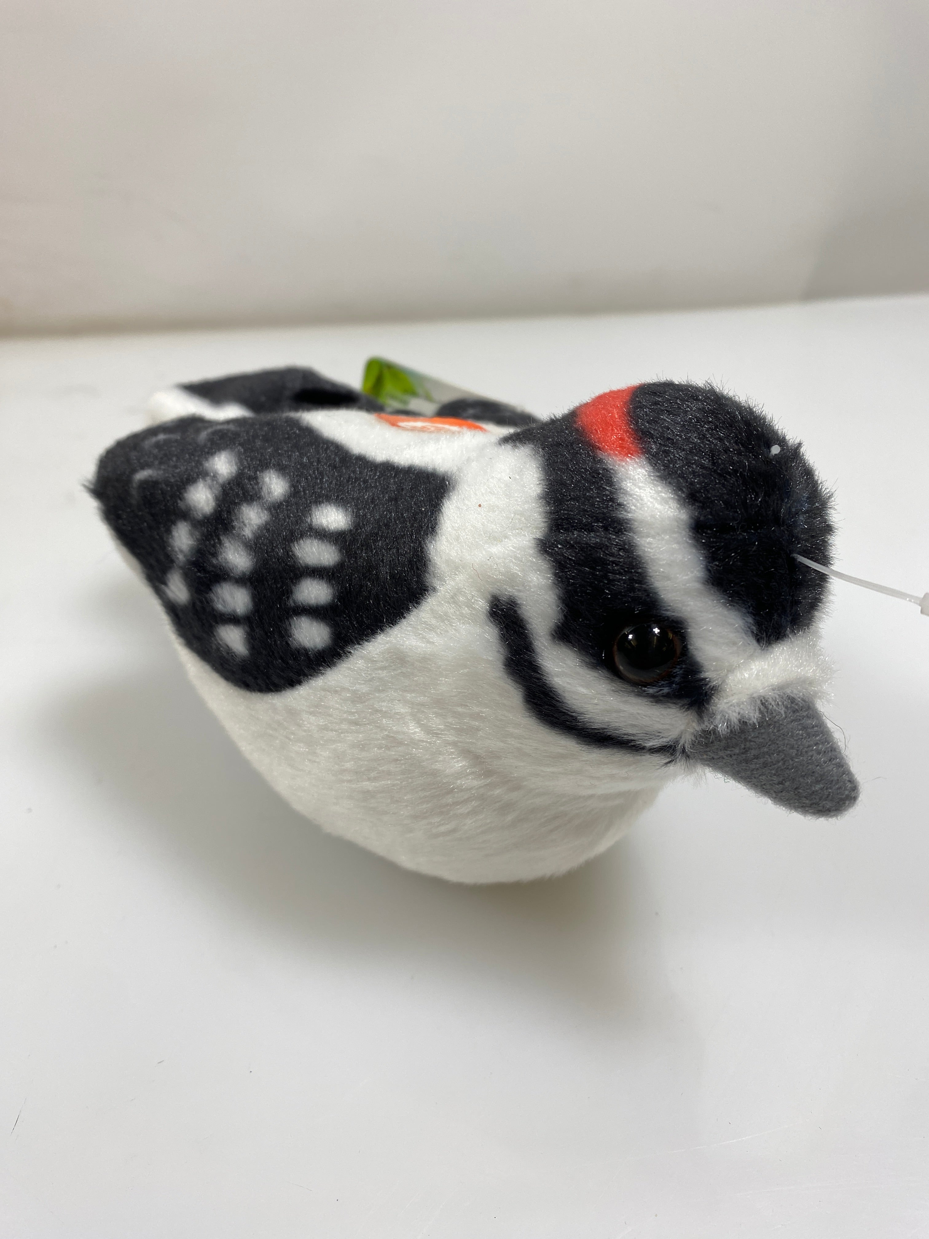 Wild Republic Audubon Downy Woodpecker with Calls Plush Toy