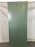 Sage Green 7-Shelf Metal Bookcase