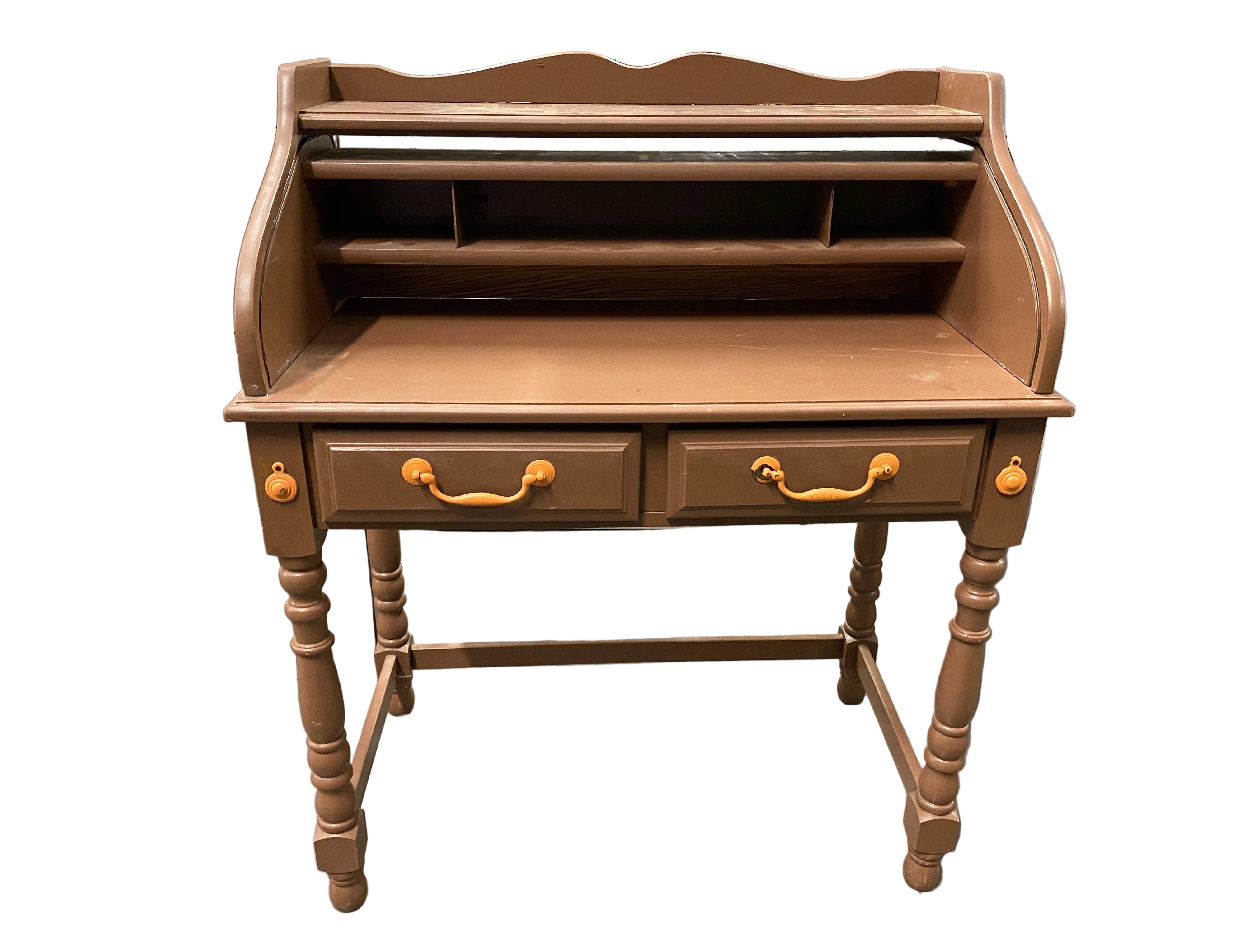 Writing Desk With Hutch Top