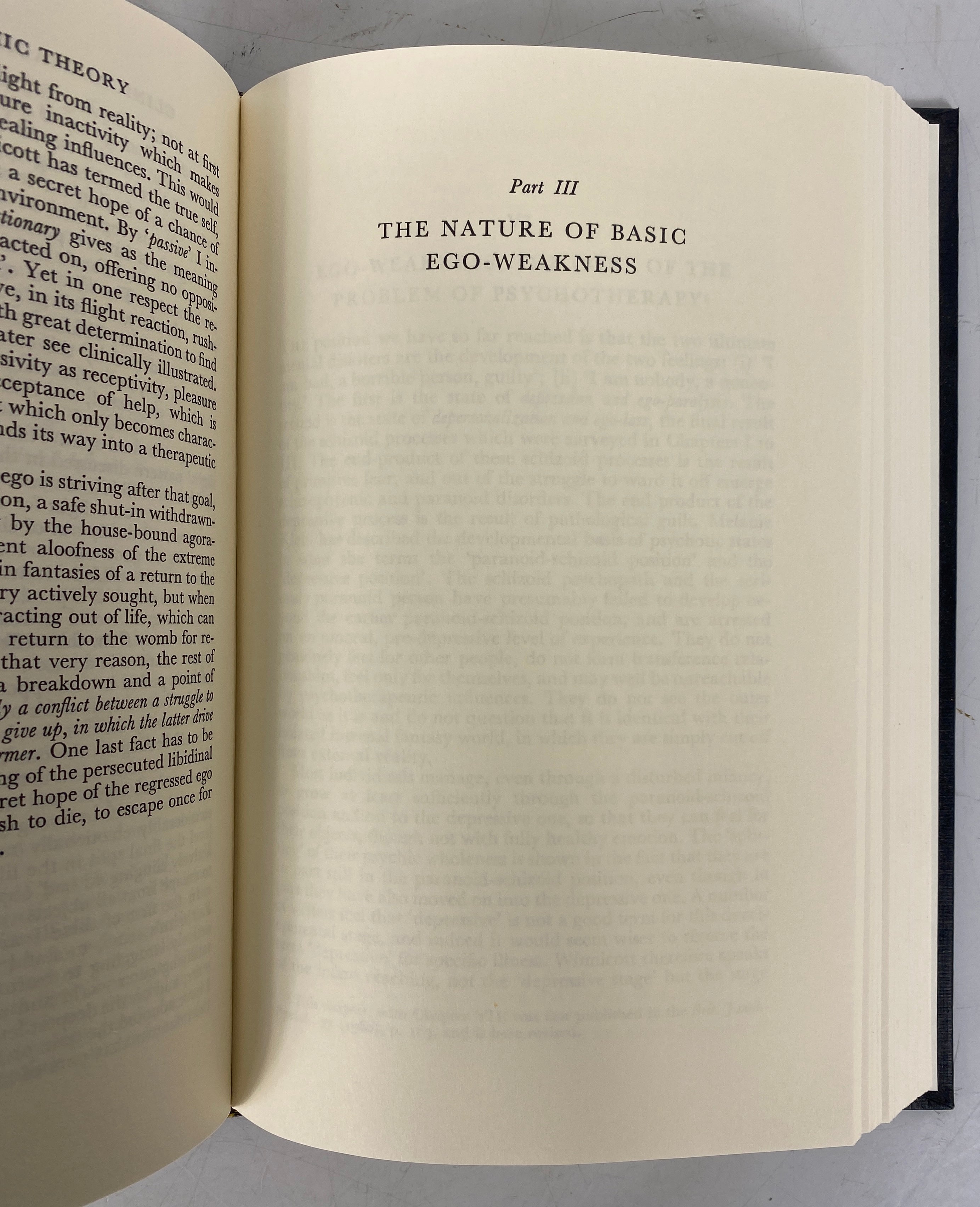 2 Vols: Maturational Processes (Winnicott)/Schizoid Phenomena (Guntrip) HC