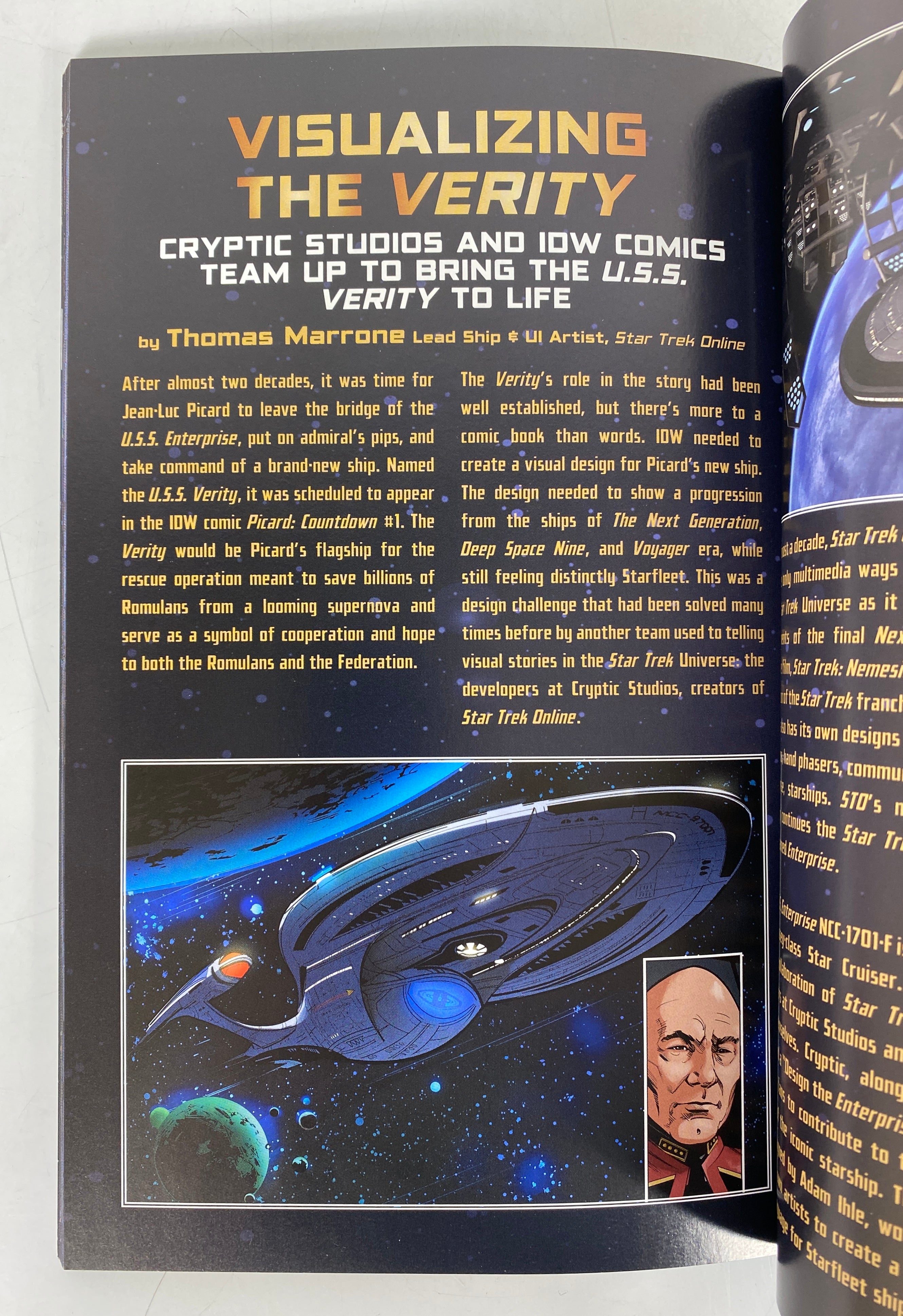 Star Trek Picard Countdown by Kirsten Beyer Graphic Novel (2020)