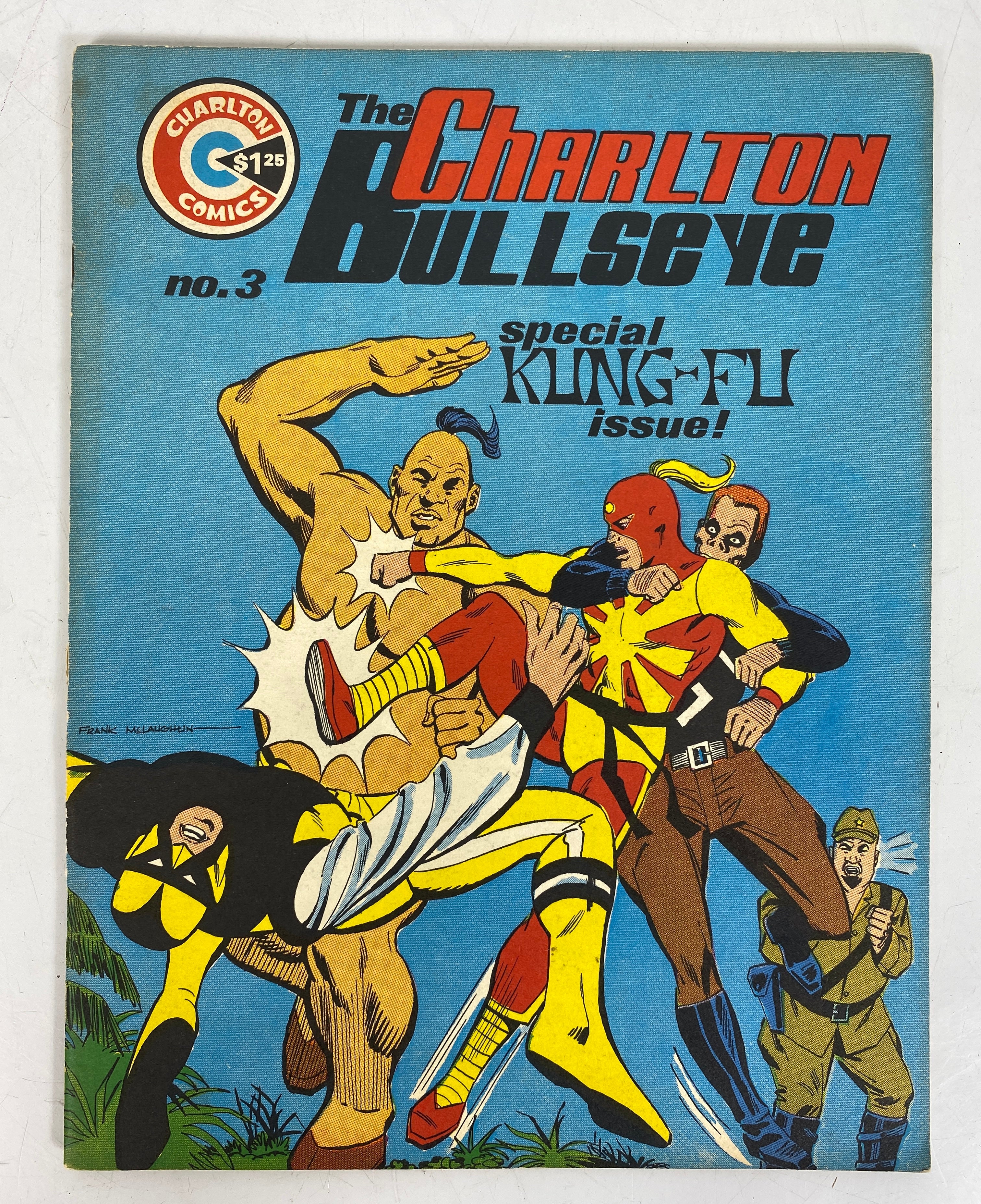 The Charlton Bullseye No. 3 Kung-Fu Issue  1975