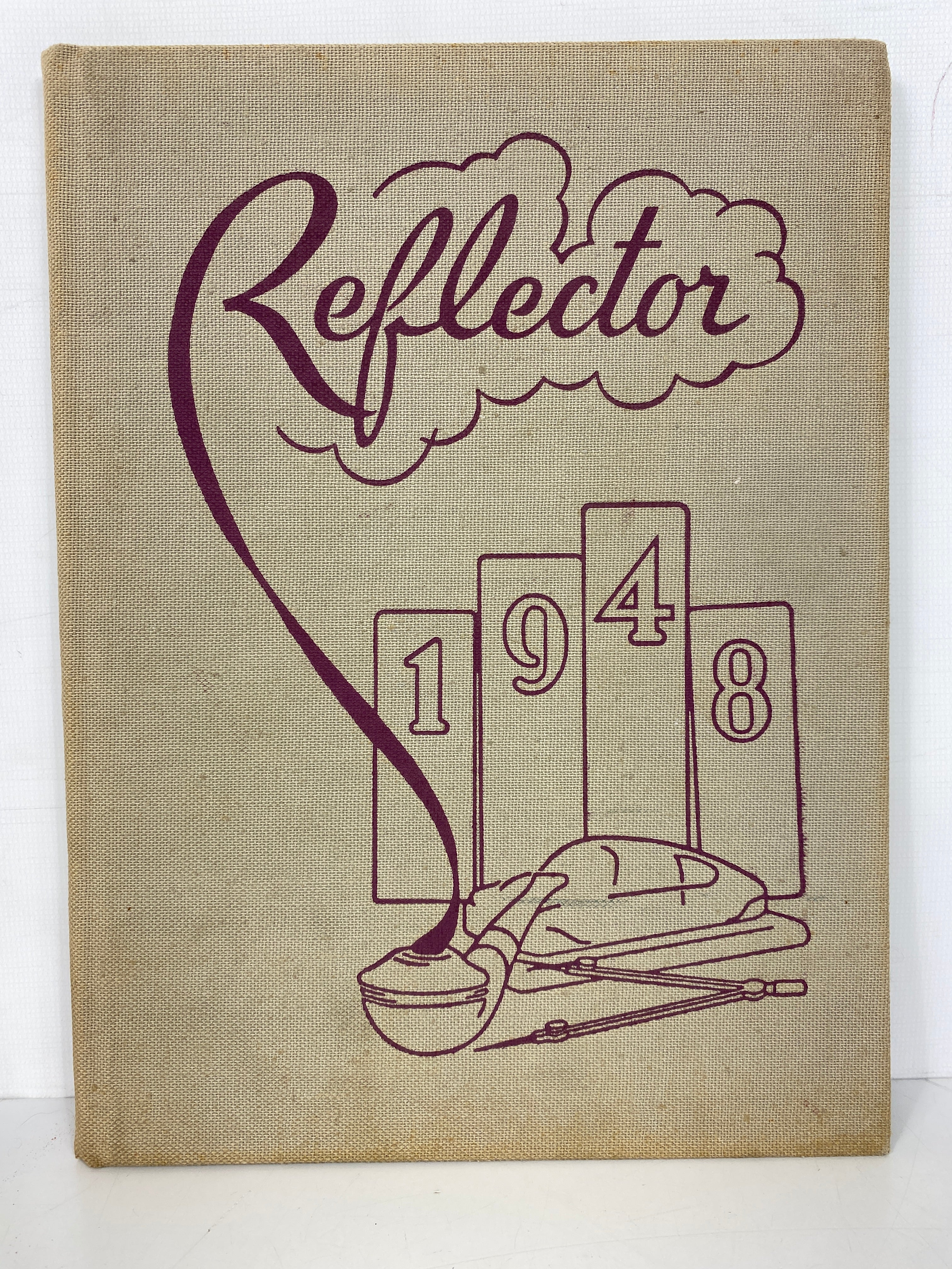 1948 General Motors Institute "Reflector" Yearbook Flint Michigan HC