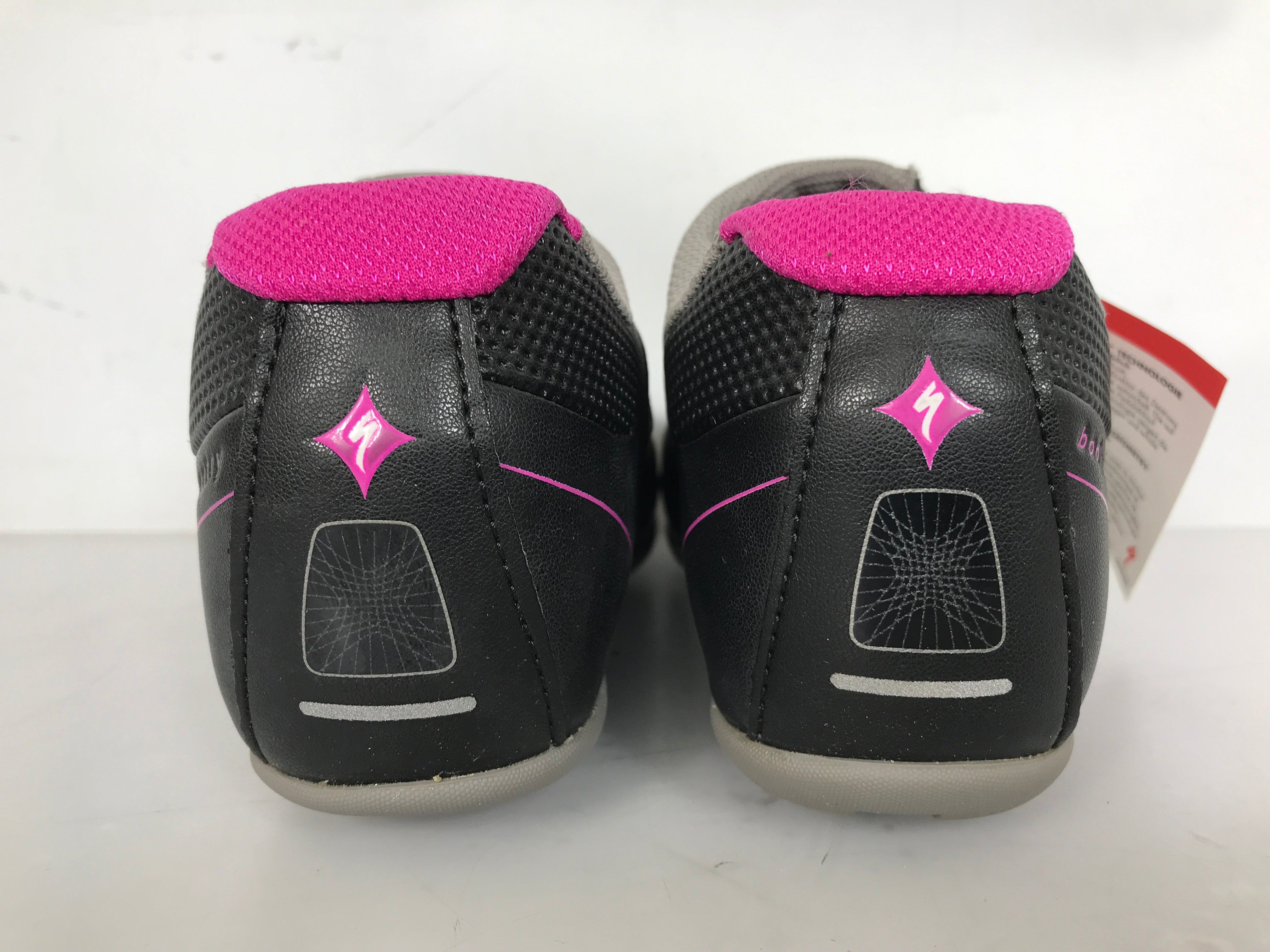 Specialized Body Geometry Black/Pink Spirita RBX Women's Size 6.5/37 NIB