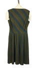 Vintage Multi Colored Sleeve-less Scoop Neck Dress Women's Approximate Size 8
