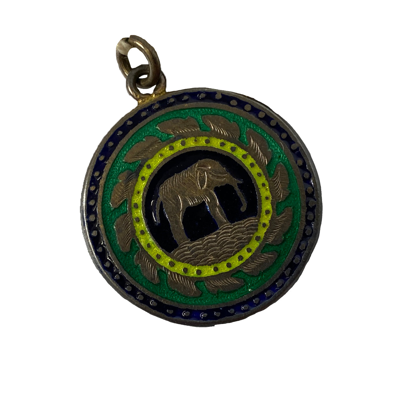 Vintage Thai Enamel Pendants