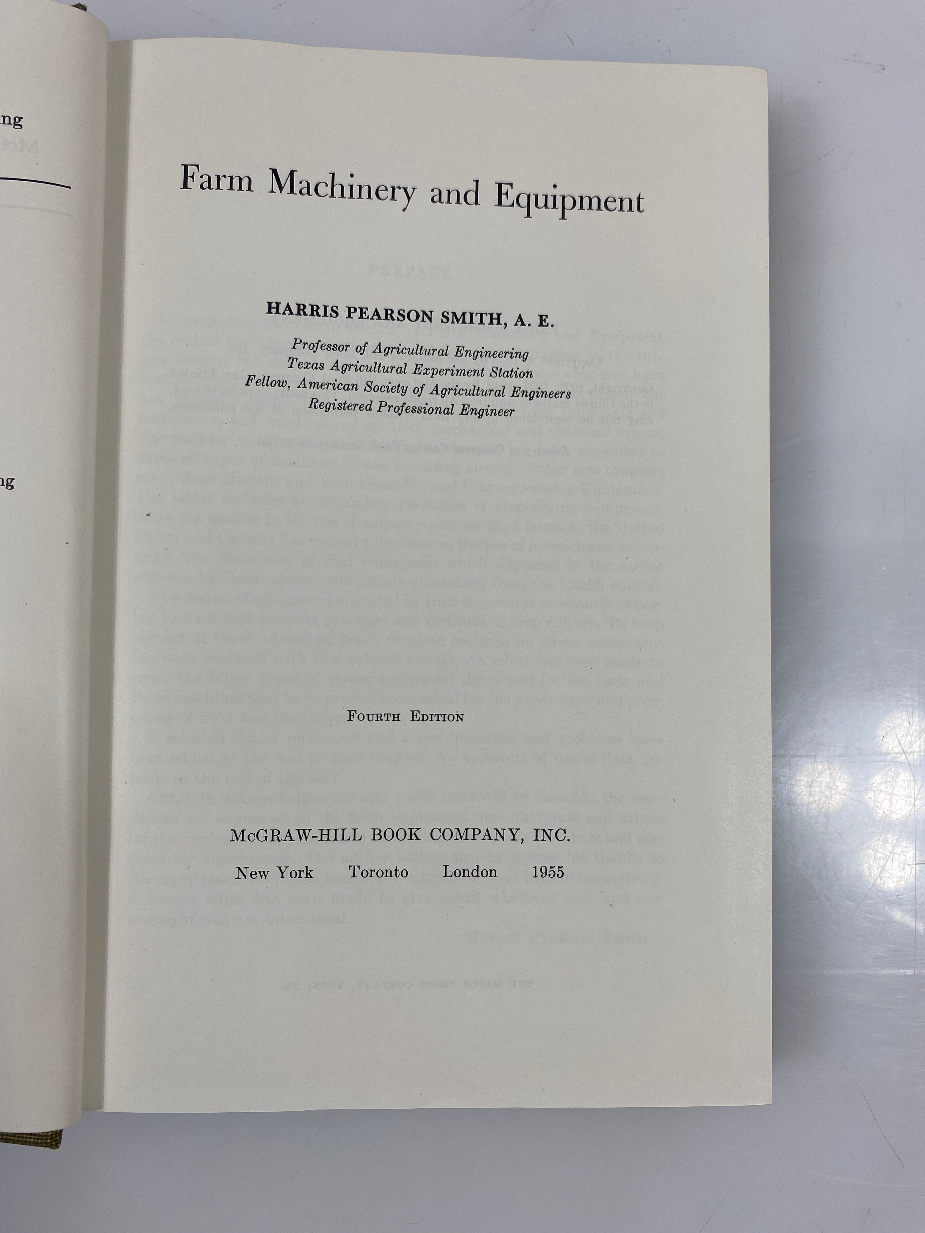 Lot of 2 Farm Books: Machinery and Equipment/Gas Engines and Tractors 4th Ed. HC