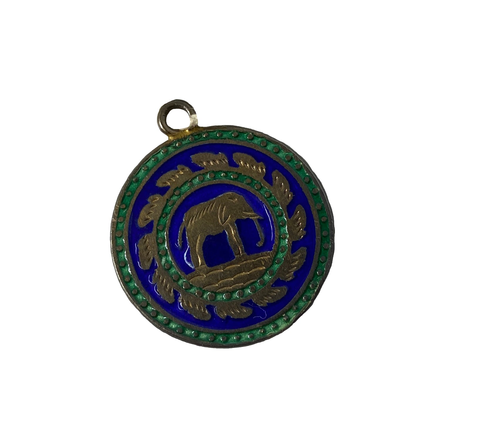 Vintage Thai Enamel Pendants