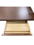 Laminate Cherry Desk With Stationary Drawer