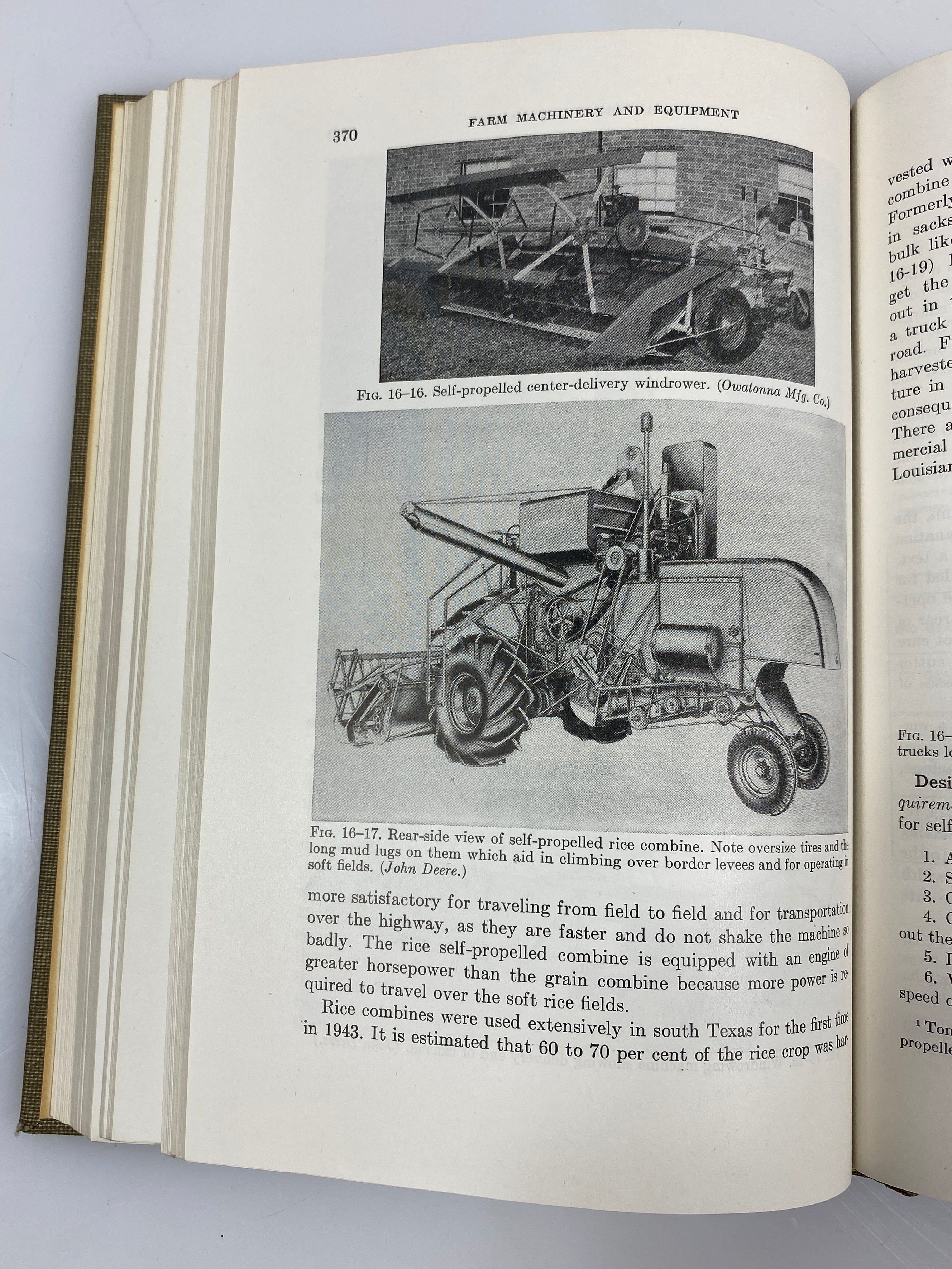 Lot of 2 Farm Books: Machinery and Equipment/Gas Engines and Tractors 4th Ed. HC