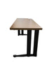 Laminate Cherry Desk With Stationary Drawer