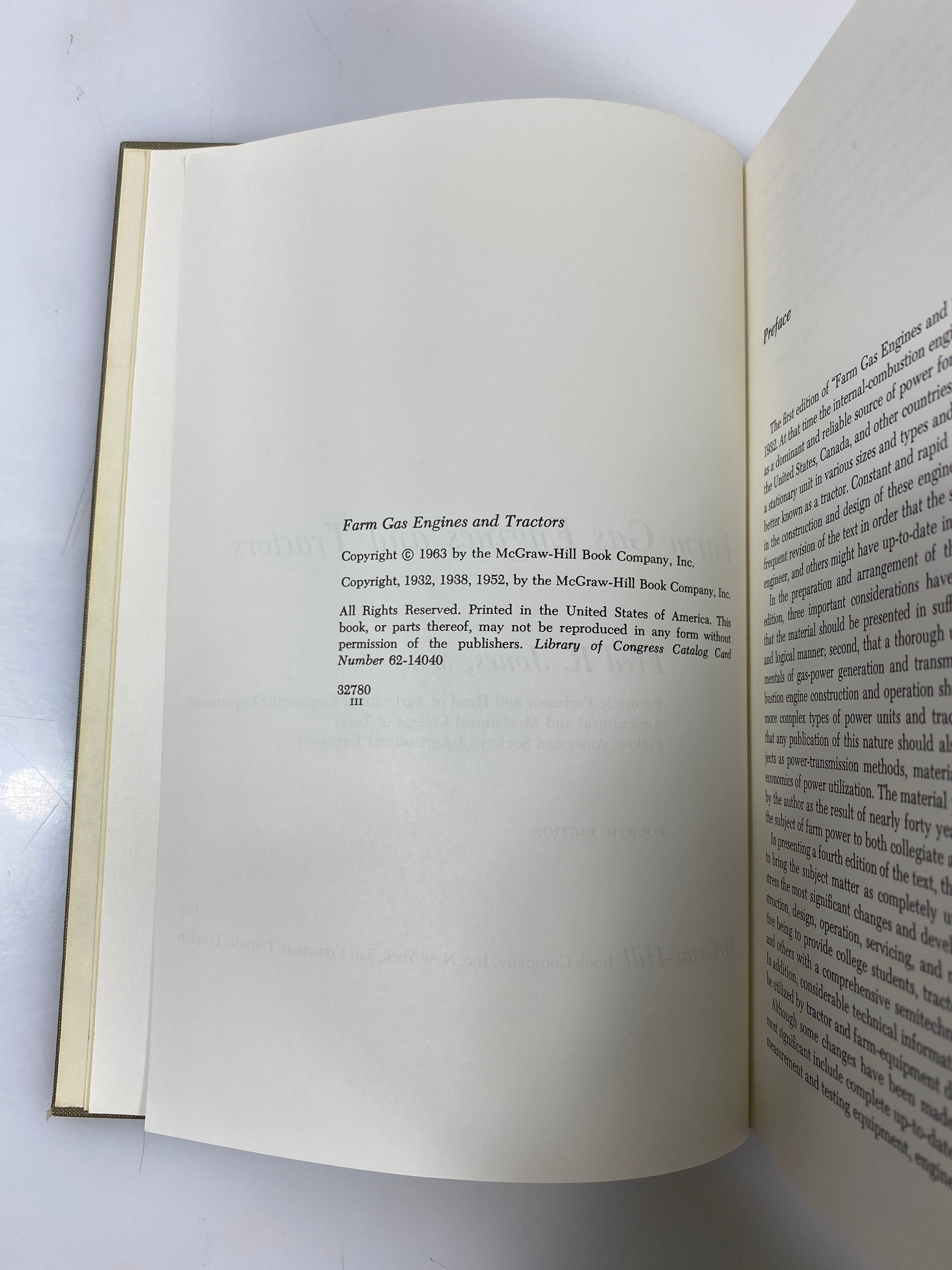 Lot of 2 Farm Books: Machinery and Equipment/Gas Engines and Tractors 4th Ed. HC