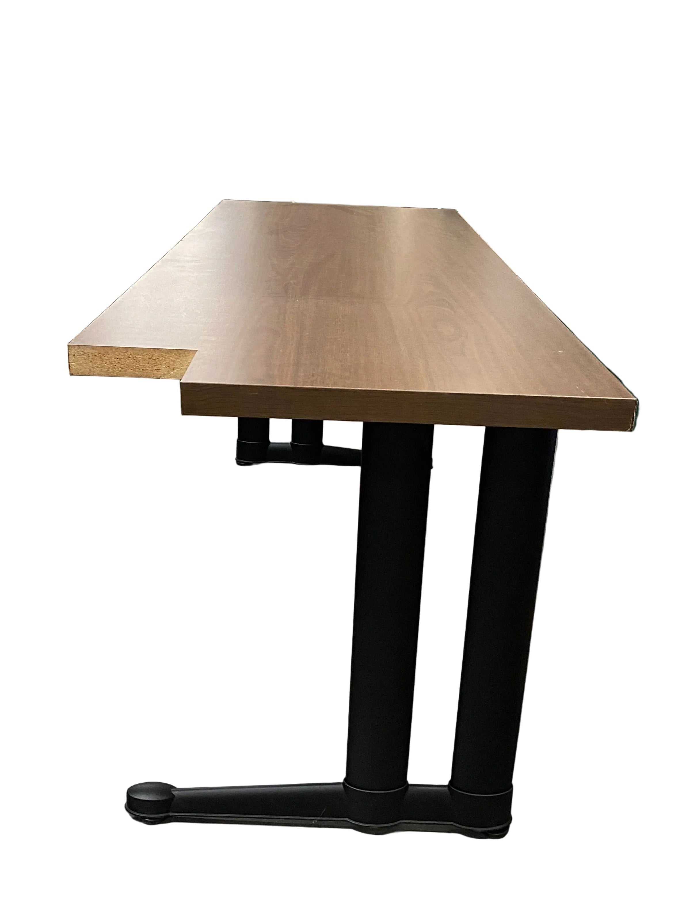 Laminate Cherry Desk With Stationary Drawer