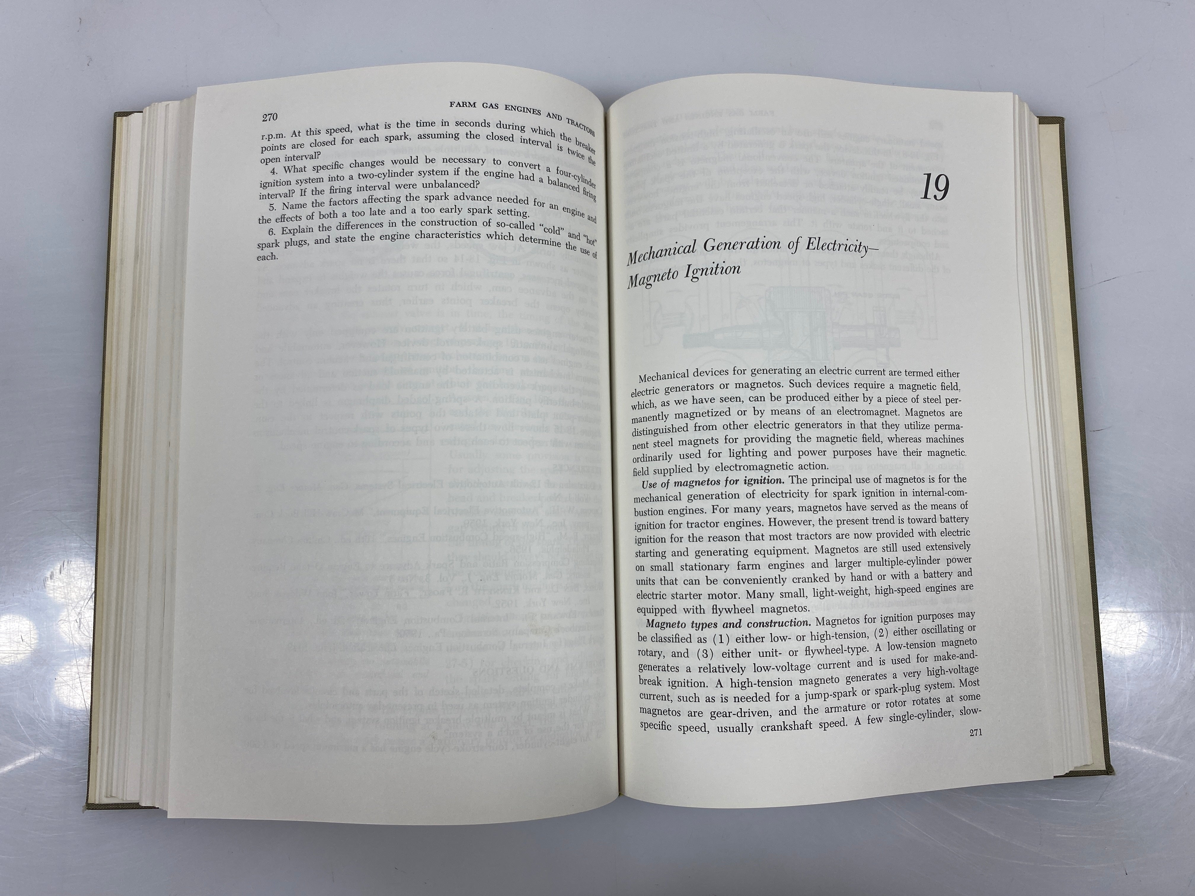 Lot of 2 Farm Books: Machinery and Equipment/Gas Engines and Tractors 4th Ed. HC